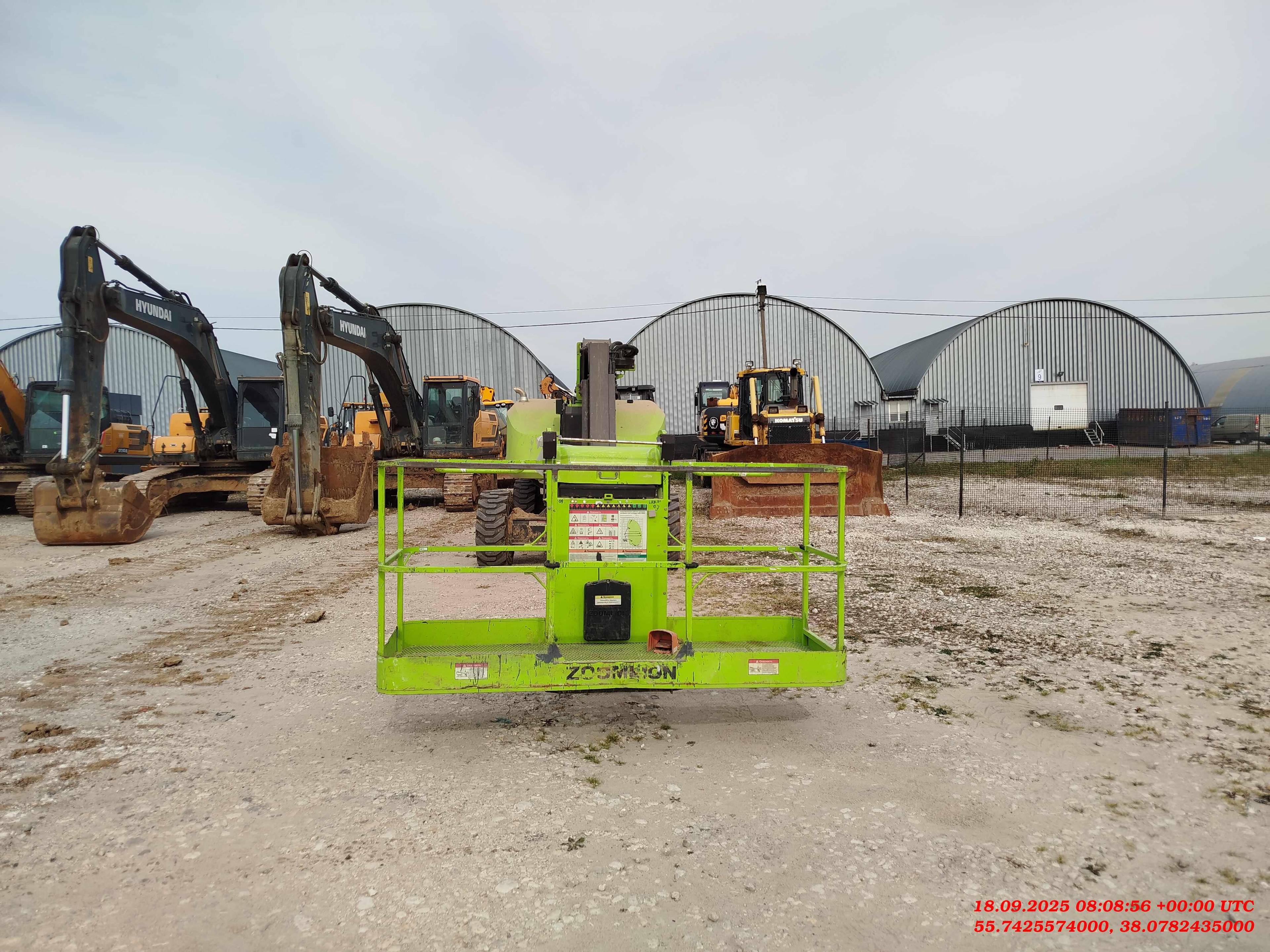 Zoomlion ZA24J Самоходный коленчатый подъемник,  1 525 км, 2023 года в лизинг