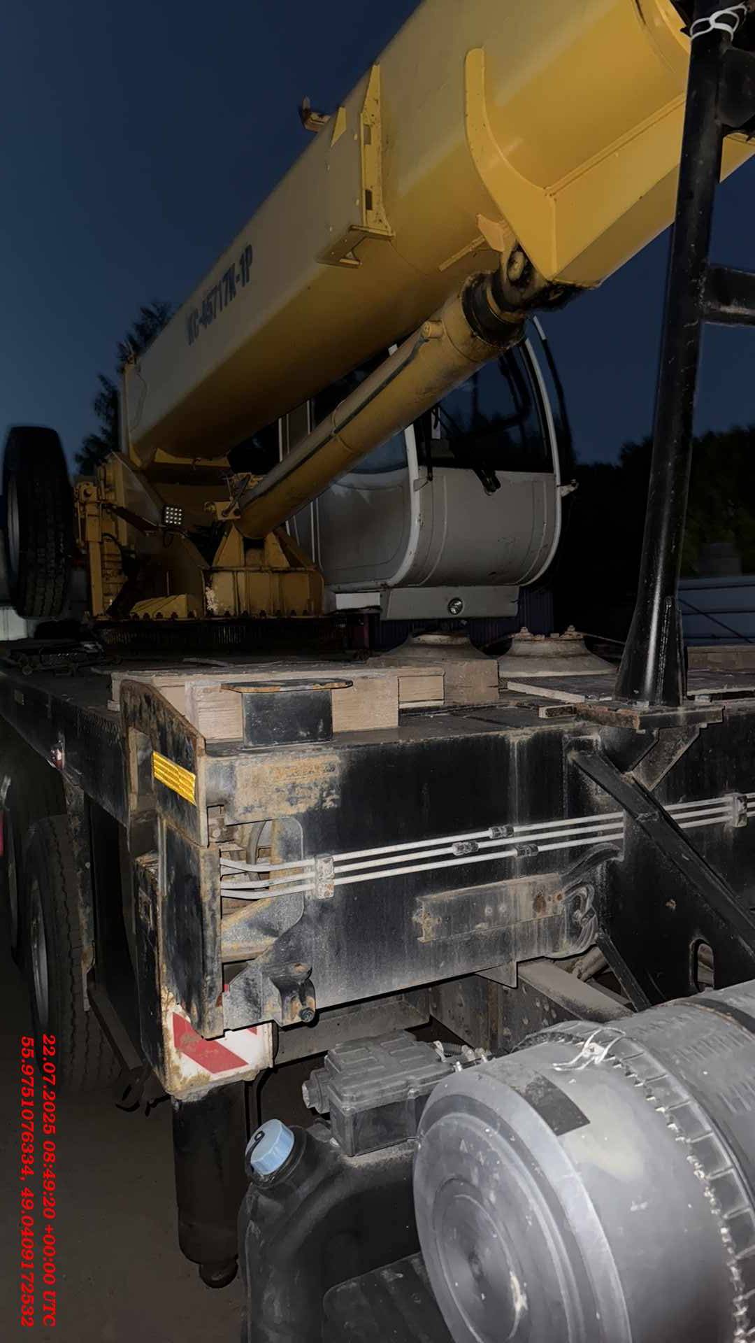 Ивановец КС-45717К-1Р КАМАЗ-65115 (6x4) г/п 25т. вылет 29,0 (31,0)м.,  33 359 км, 2021 года