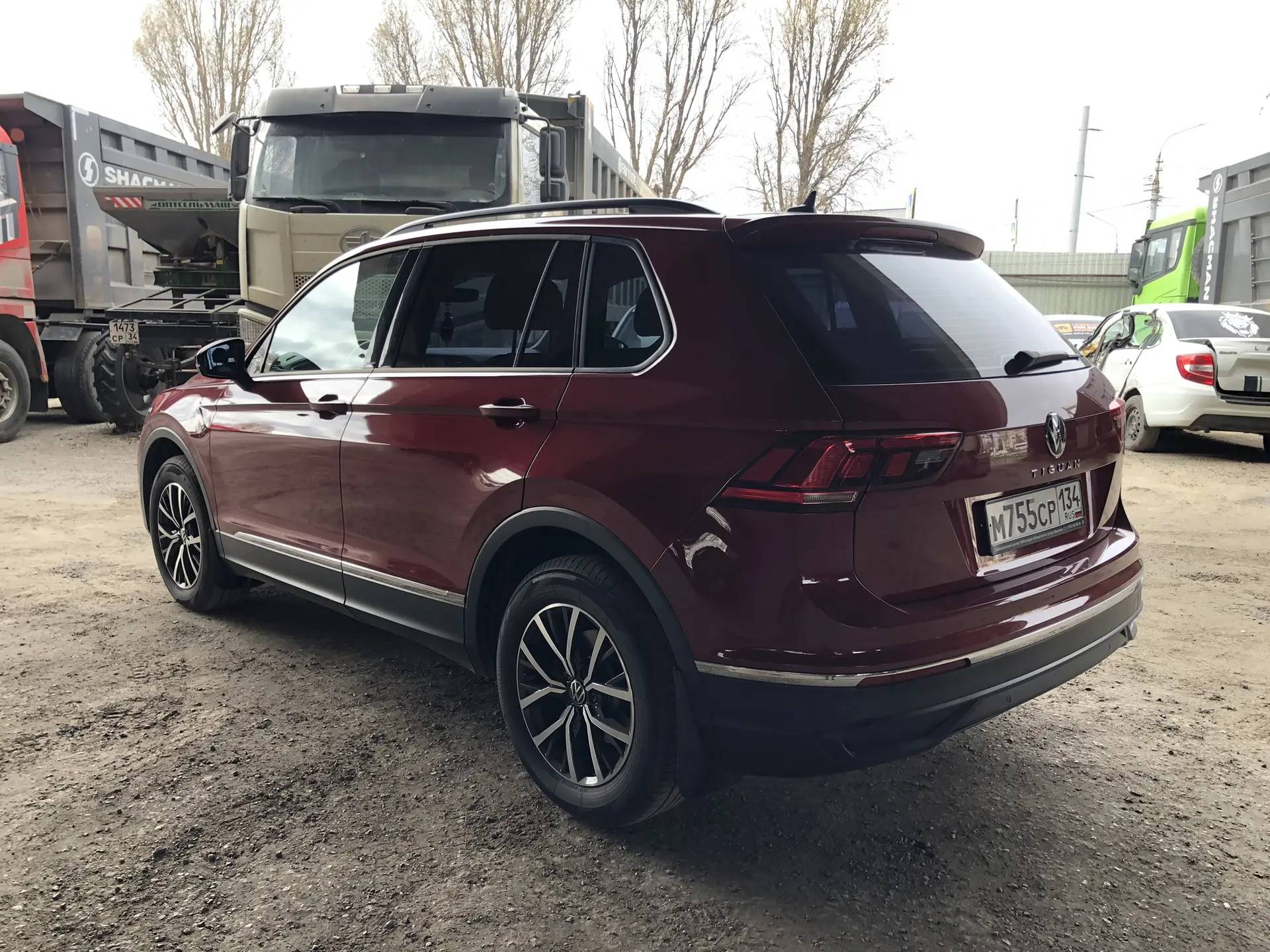 Volkswagen Tiguan,  52 606 км, 2022 года в лизинг