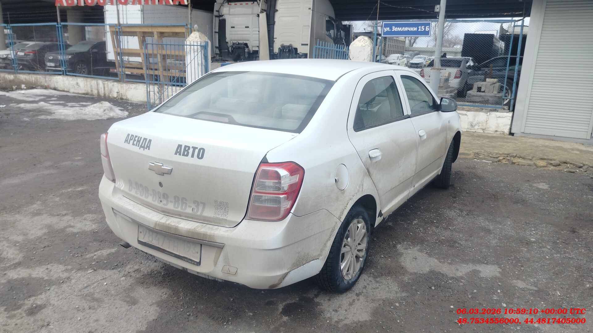Chevrolet Cobalt,  86 572 км, 2023 года в лизинг