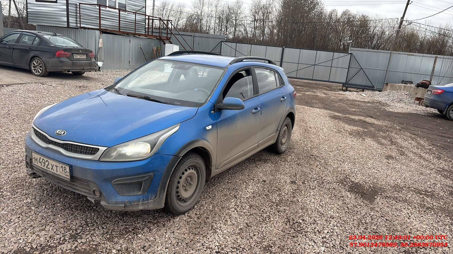 KIA Rio X-Line,  133 788 км, 2019 года в лизинг