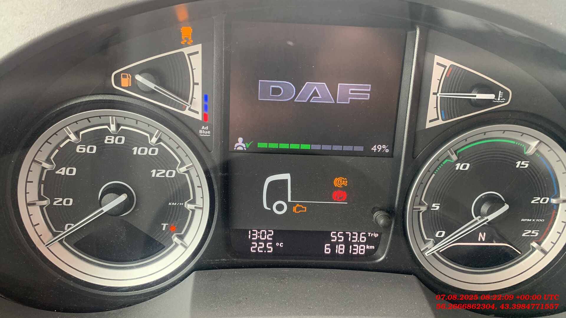 DAF XF 480 FTT 6x4 (Space Cab),  618 138 км, 2021 года в лизинг