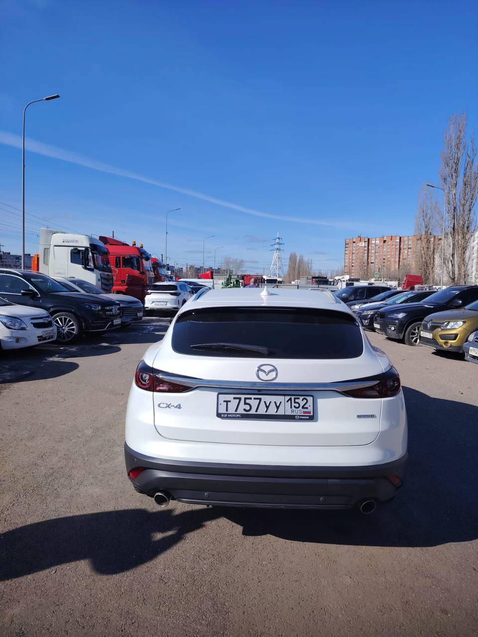 Mazda CX-4,  27 921 км, 2023 года в лизинг