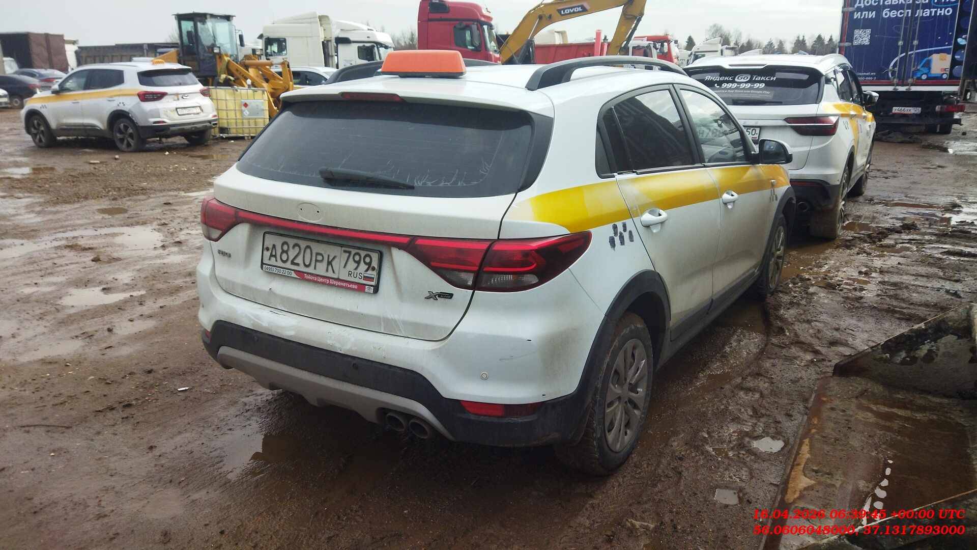 KIA Rio X-Line,  393 463 км, 2019 года в лизинг