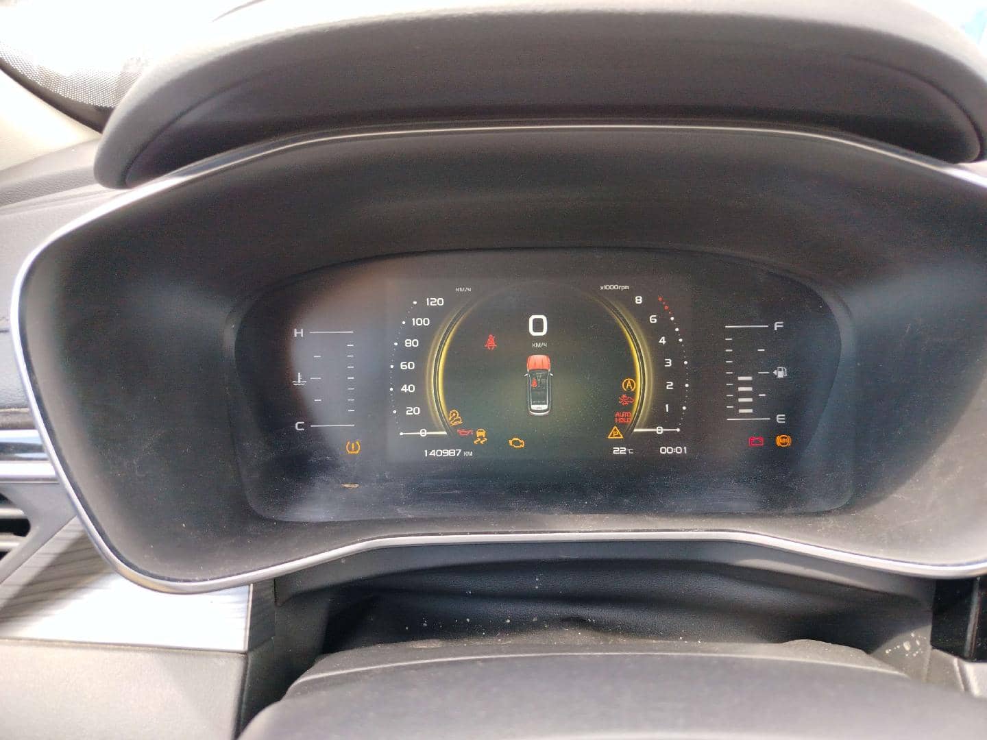 Geely Atlas Pro,  140 987 км, 2022 года в лизинг