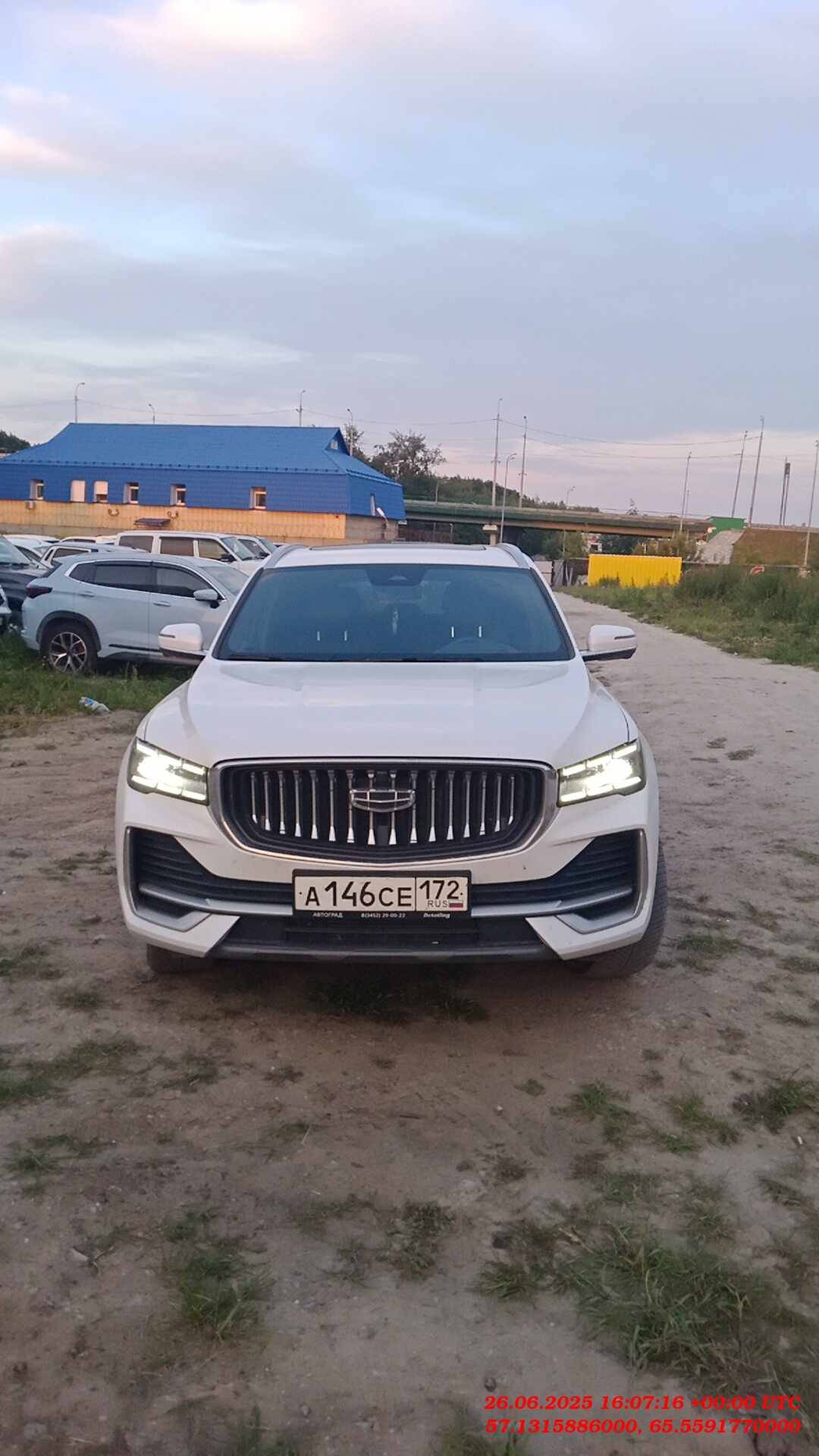 Geely Monjaro,  11 758 км, 2024 года в лизинг