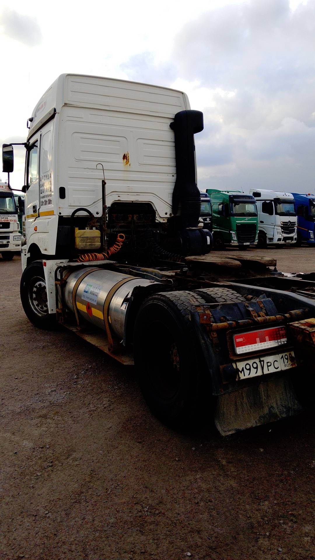 КАМАЗ 5490-5P CNG (M1840),  572 883 км, 2022 года в лизинг