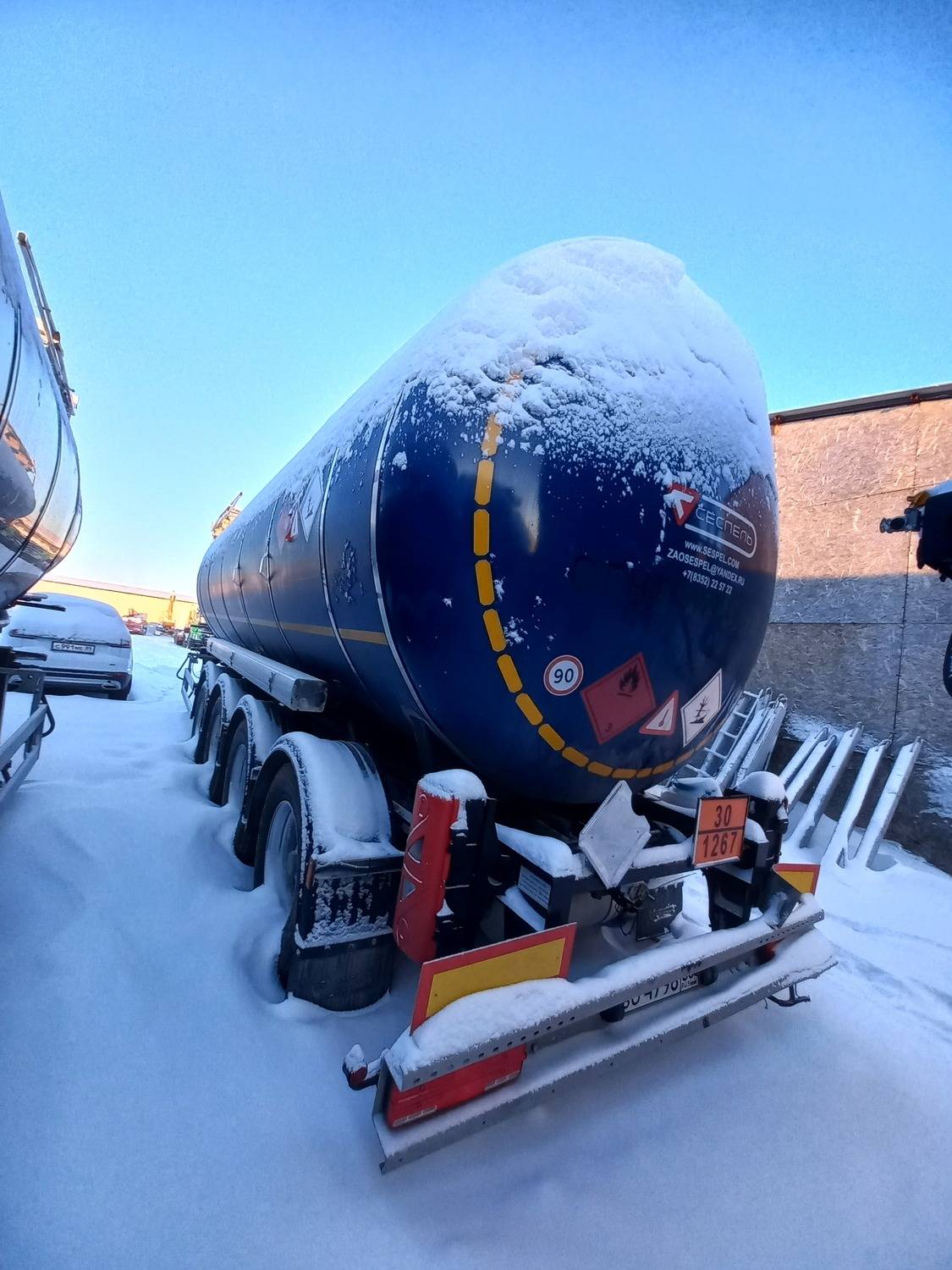 Сеспель Битумовоз стальной SF4B38