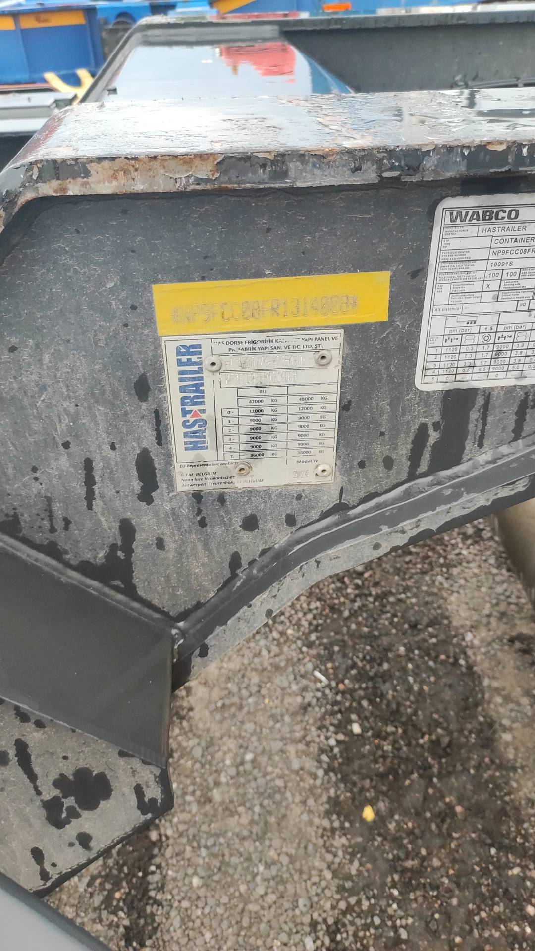 HASTRAILER PROCON FCC 100 - 40, 2024 года в лизинг