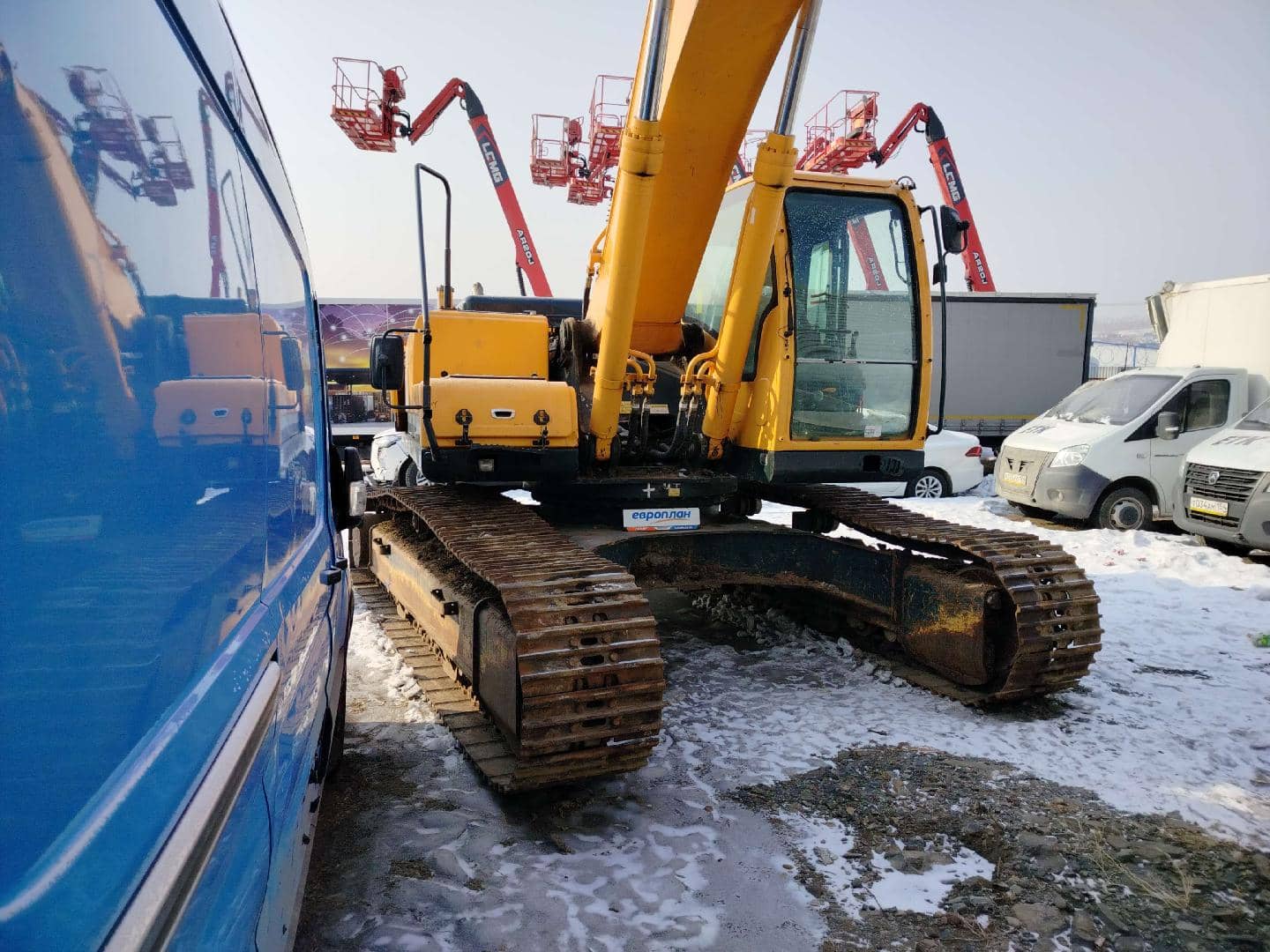 Hyundai R300LC-9S, 2018 года в лизинг