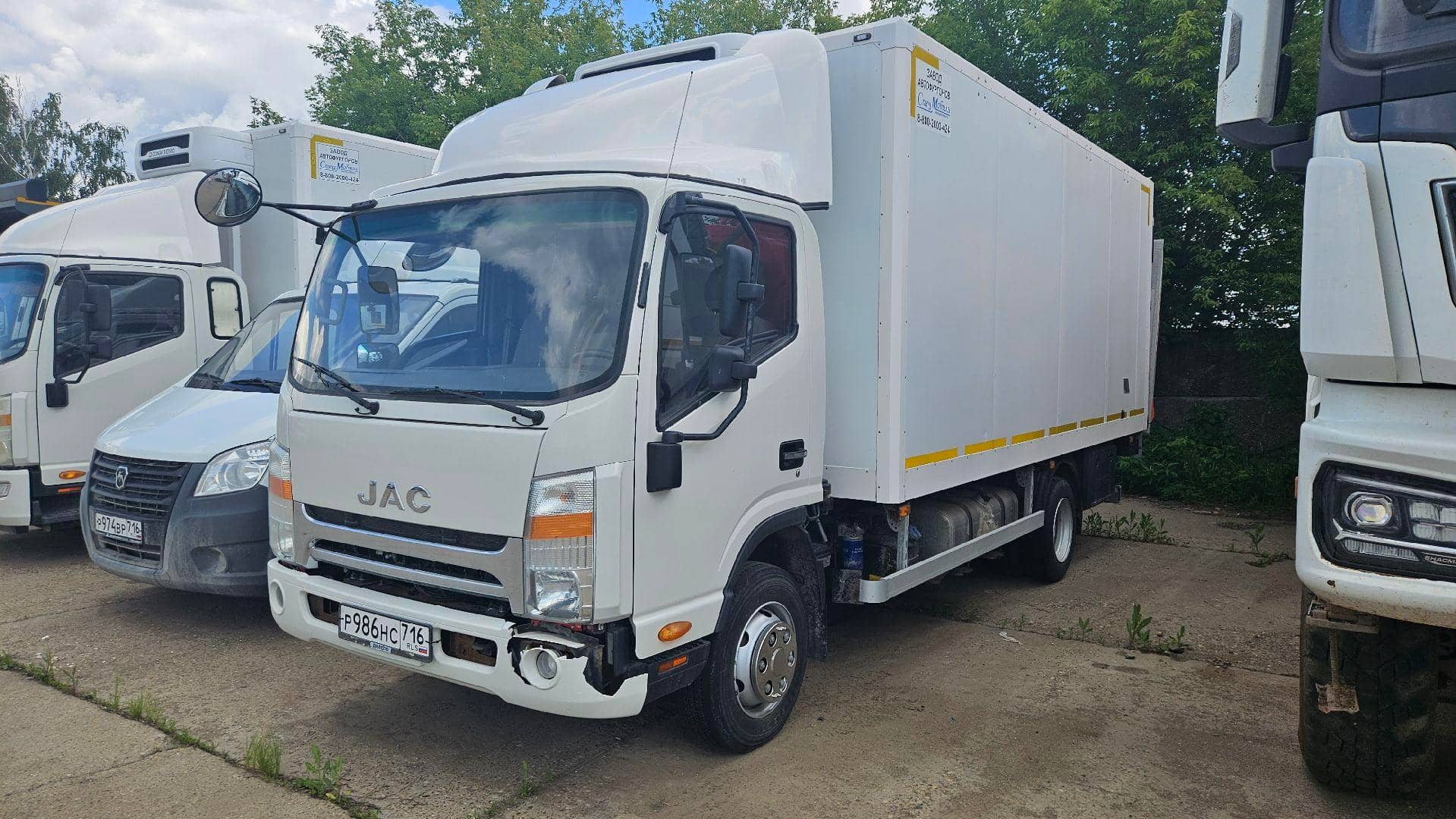 JAC N90,  134 498 км, 2024 года в лизинг