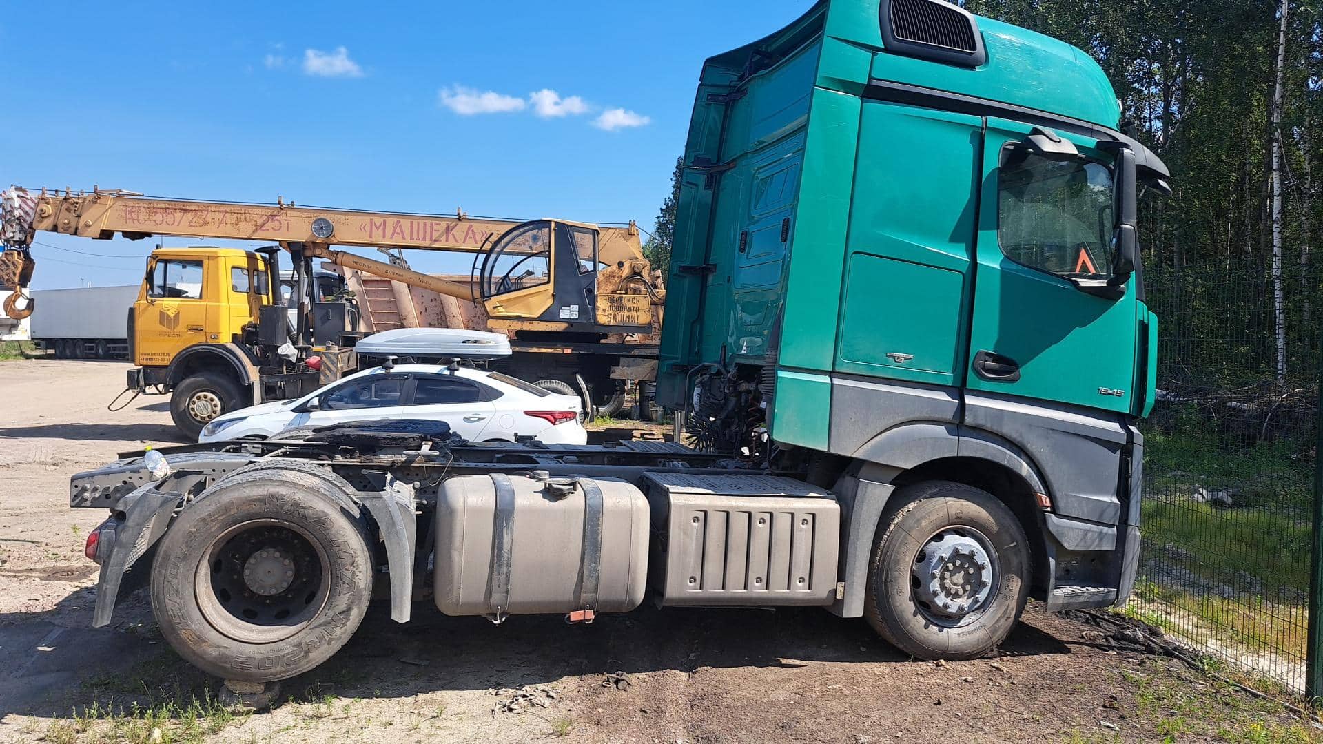 Mercedes-Benz Actros 5 1845 LS 4x2 (BigSpace),  1 000 000 км, 2015 года