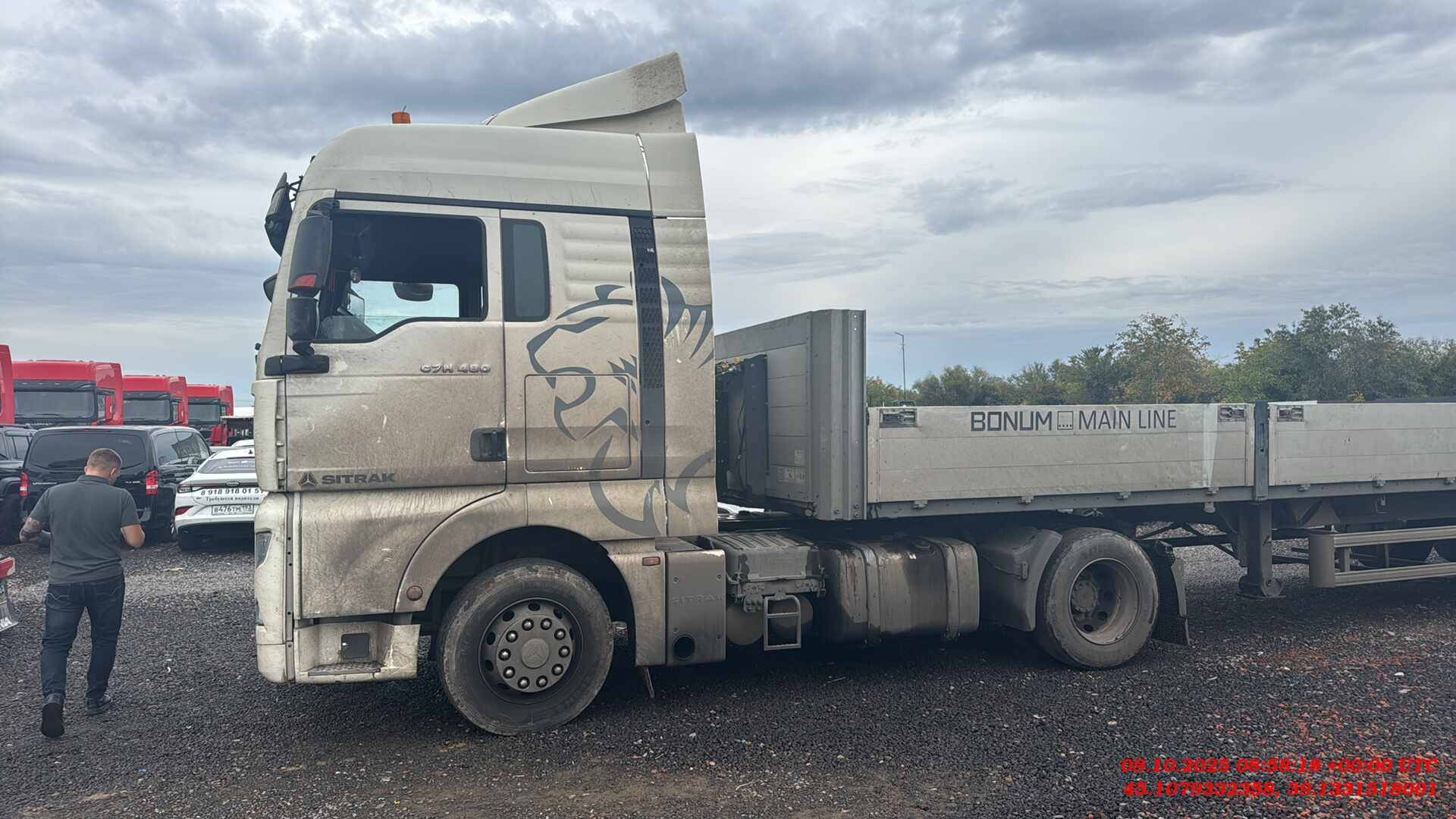 Sitrak ZZ4186V391HE,  174 055 км, 2024 года в лизинг