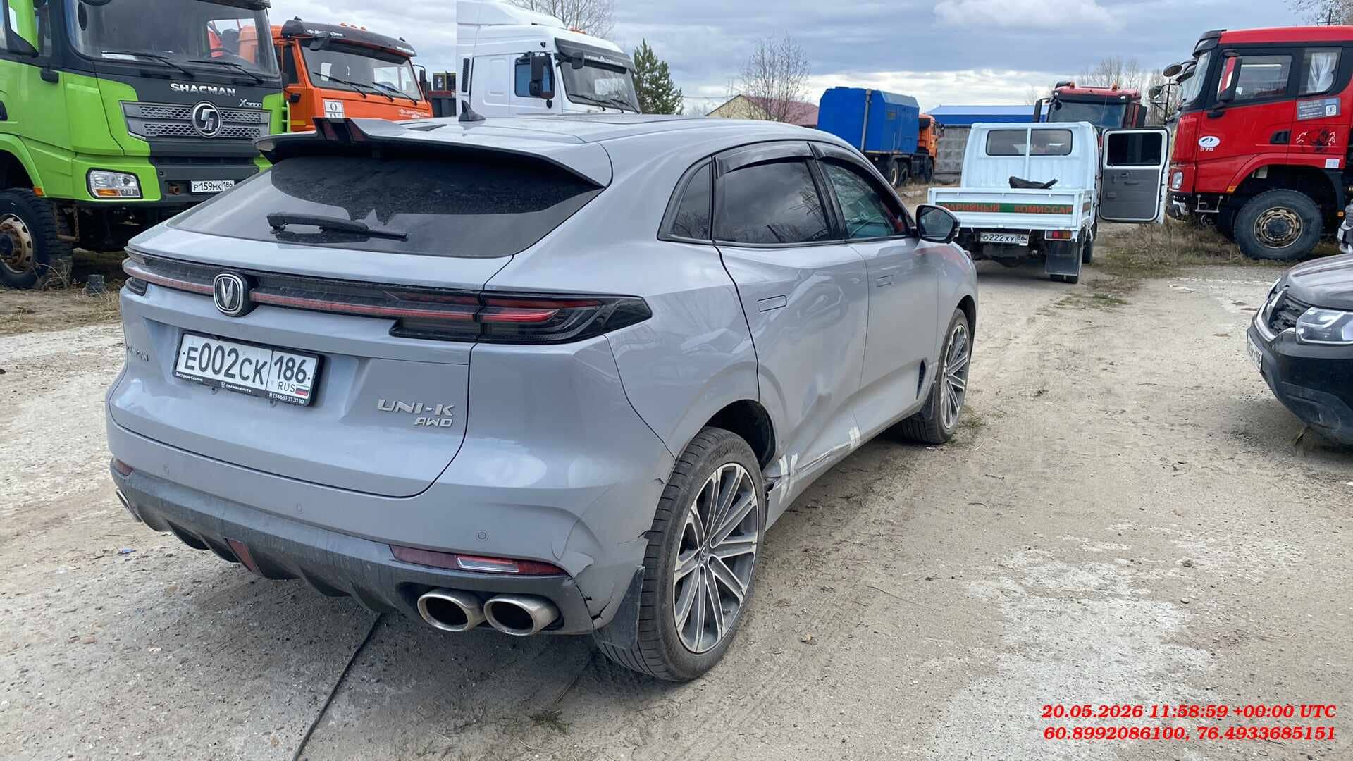 Changan Uni-K,  72 952 км, 2024 года в лизинг