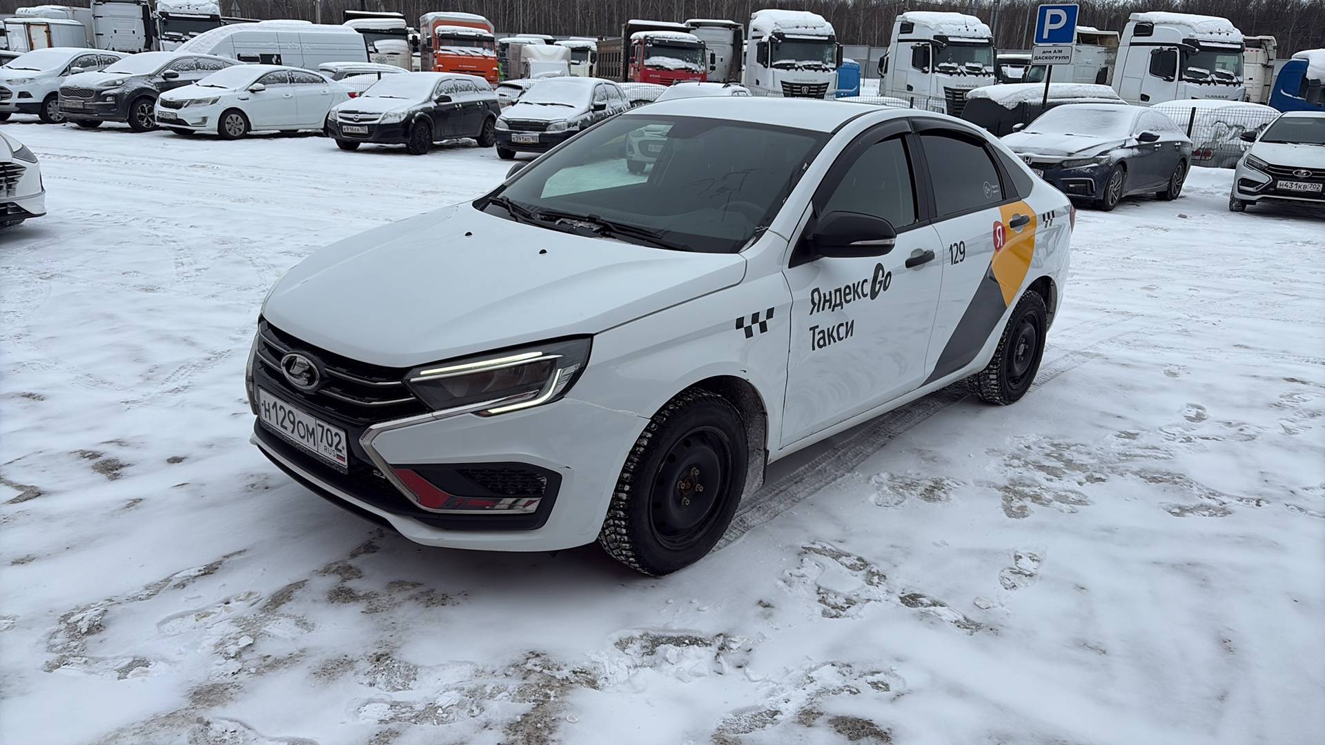 Lada Vesta седан,  113 503 км, 2024 года в лизинг