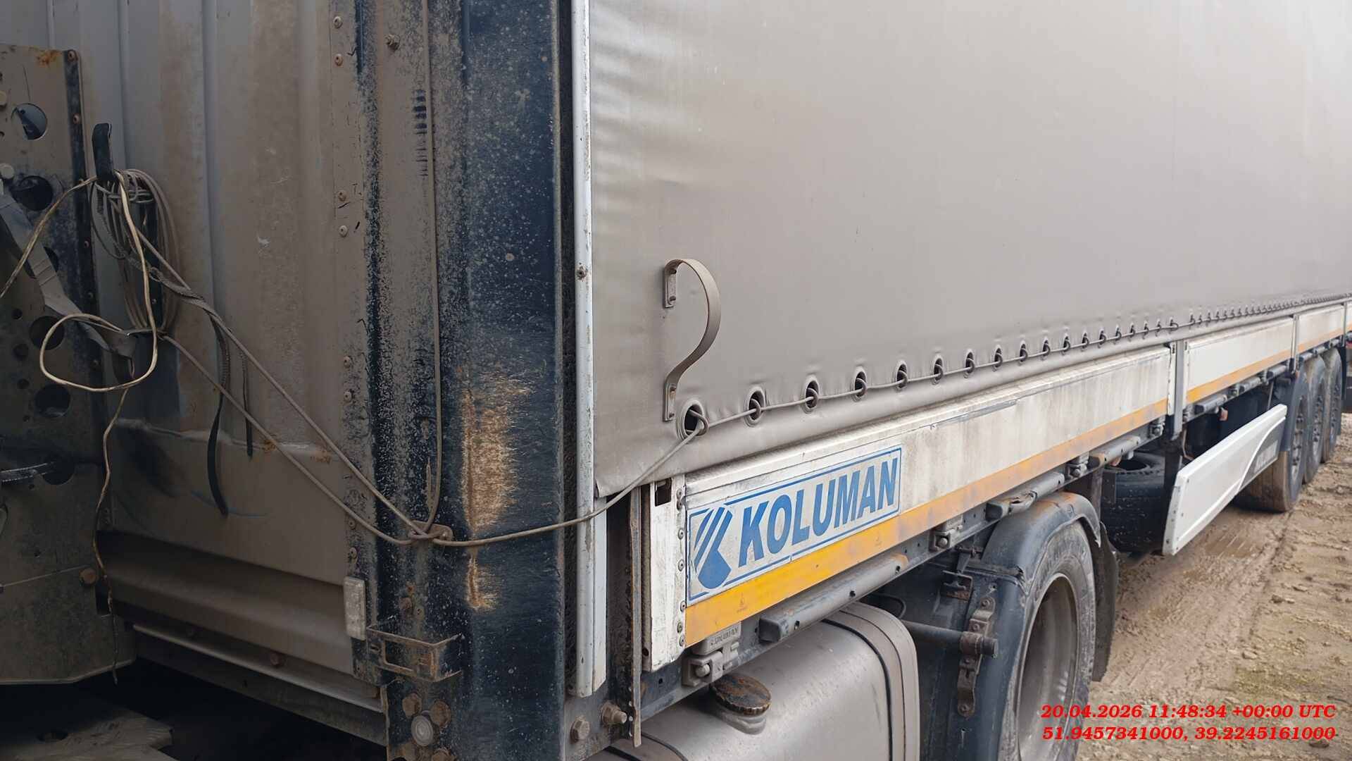 KOLUMAN S шторно-бортовой, 2020 года