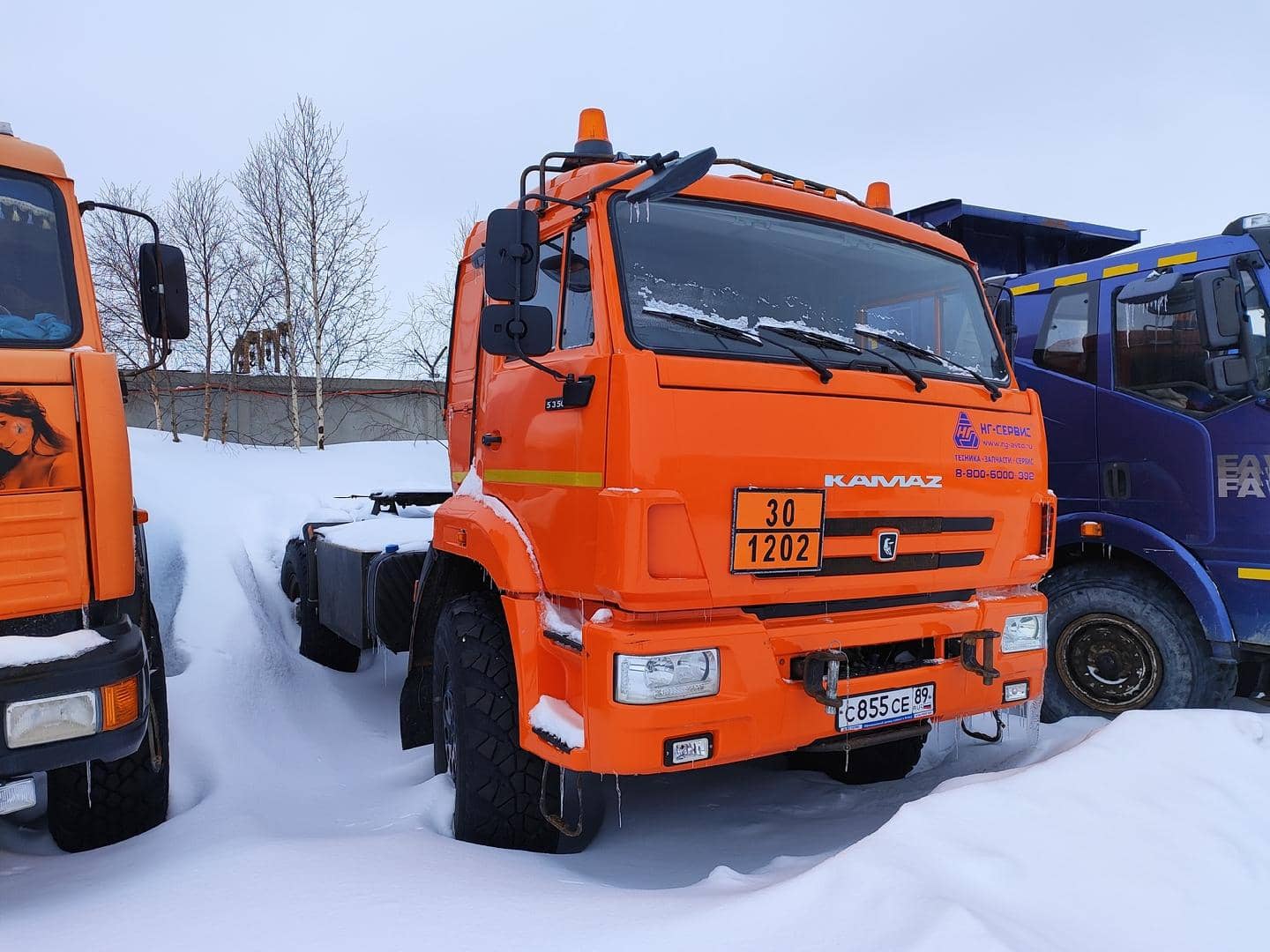КАМАЗ 53504-50,  80 000 км, 2022 года в лизинг
