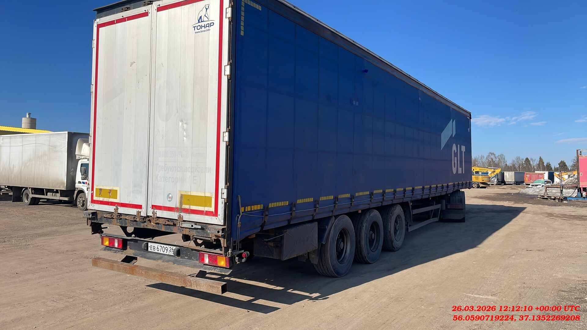 Тонар Тентованный 97461, 2018 года в лизинг