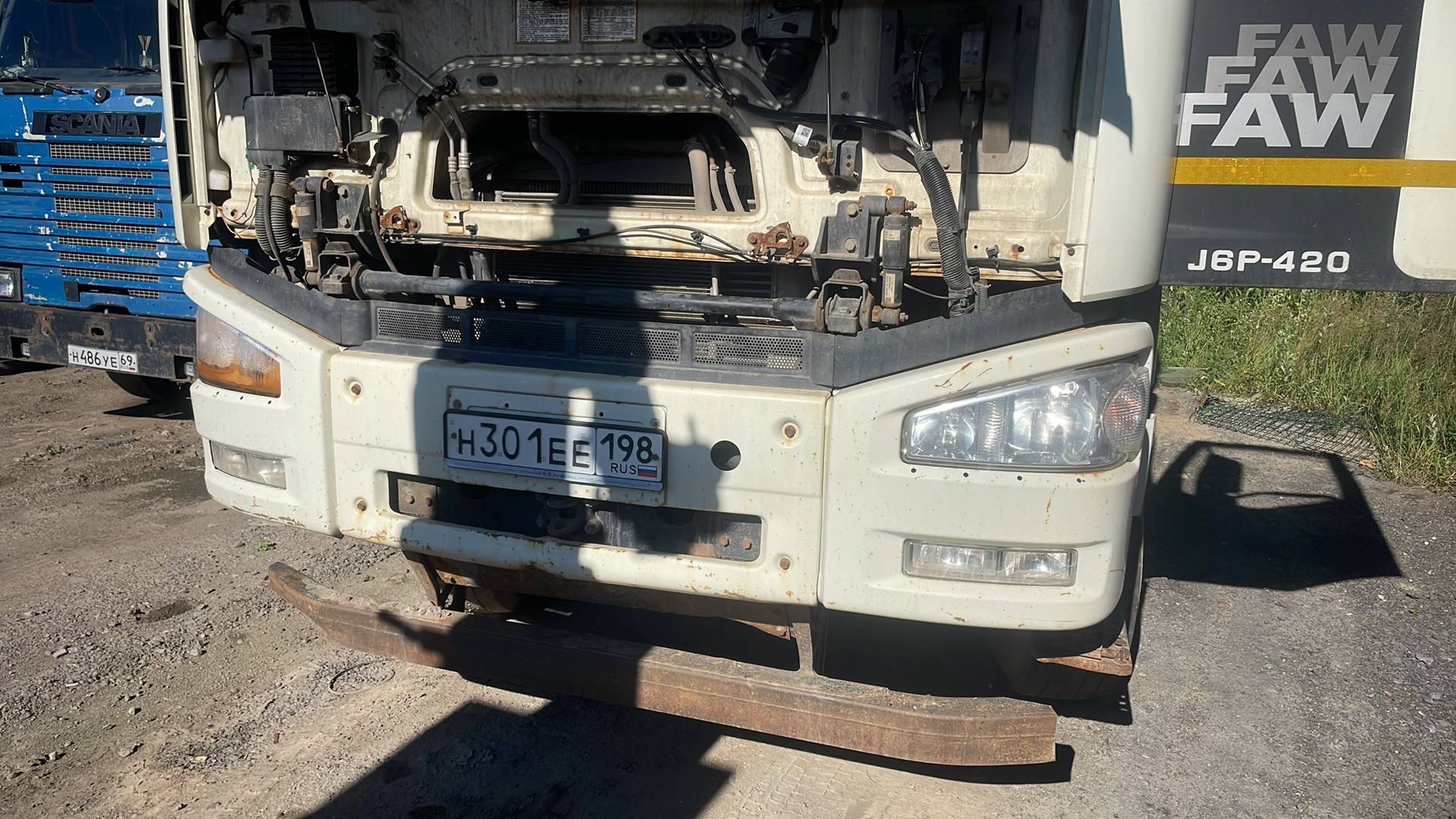 FAW CA3310P66K24T4E5 8х4,  100 000 км, 2021 года в лизинг