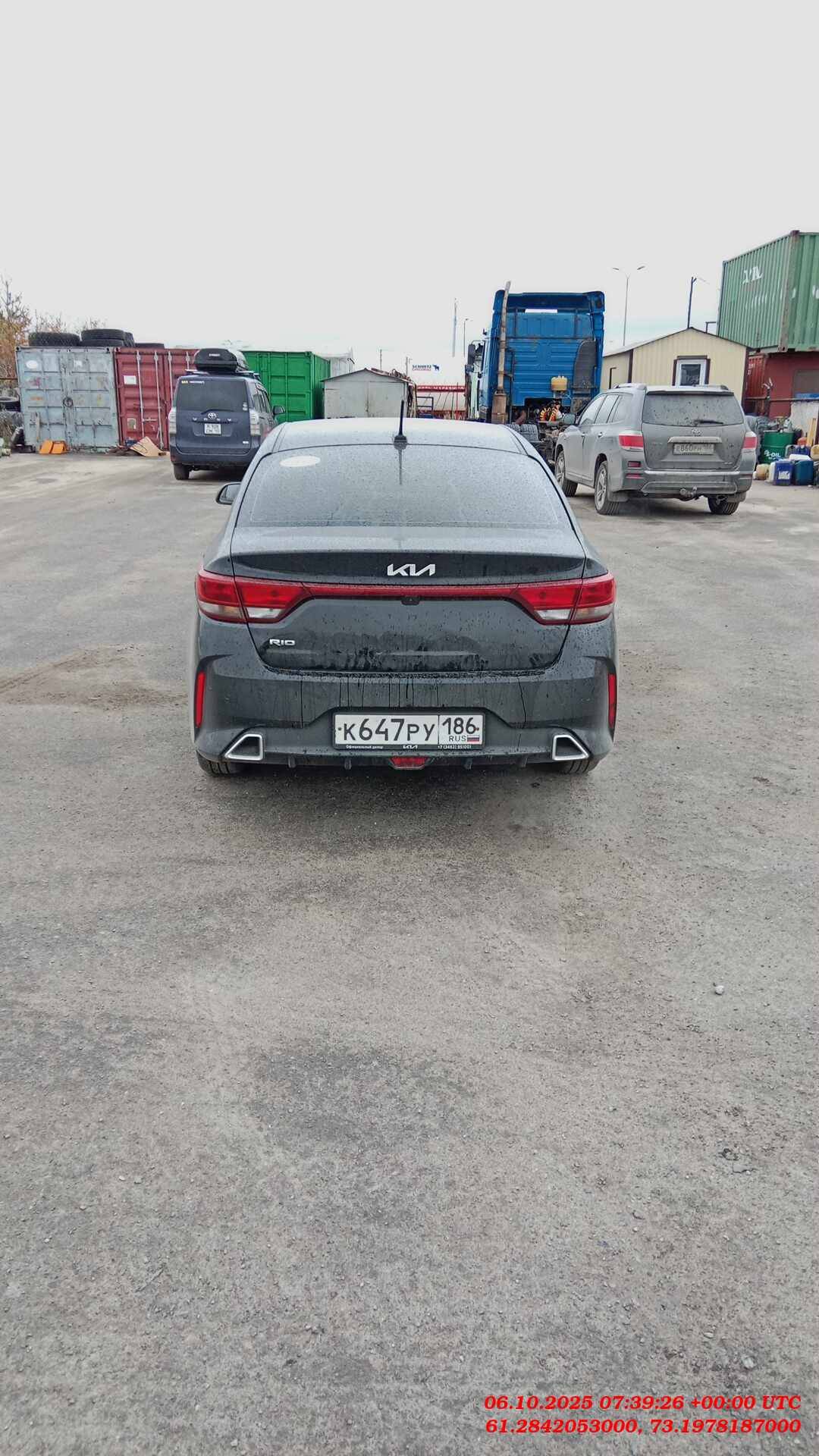 KIA Rio,  144 047 км, 2022 года в лизинг