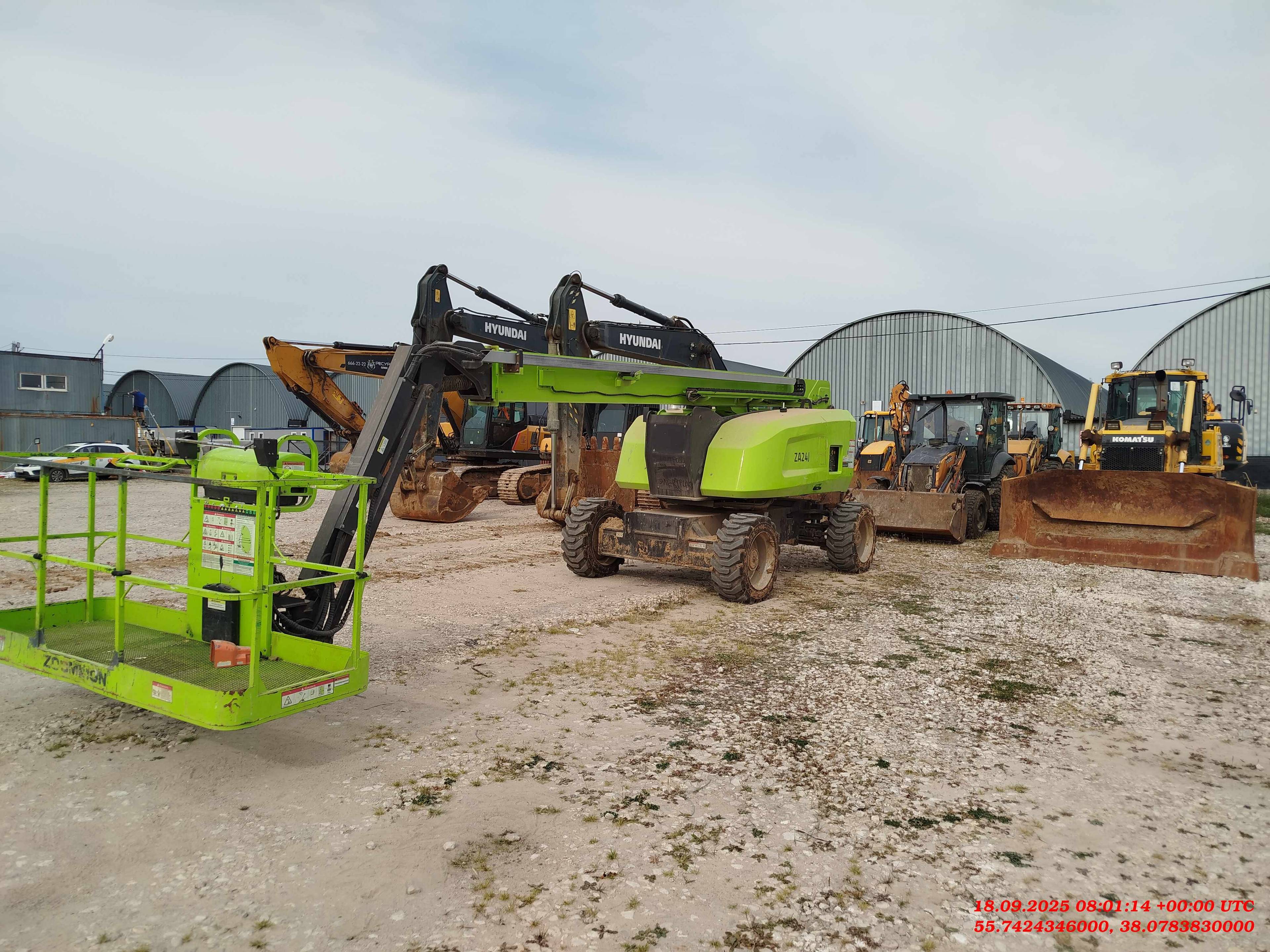 Zoomlion ZA24J Самоходный коленчатый подъемник