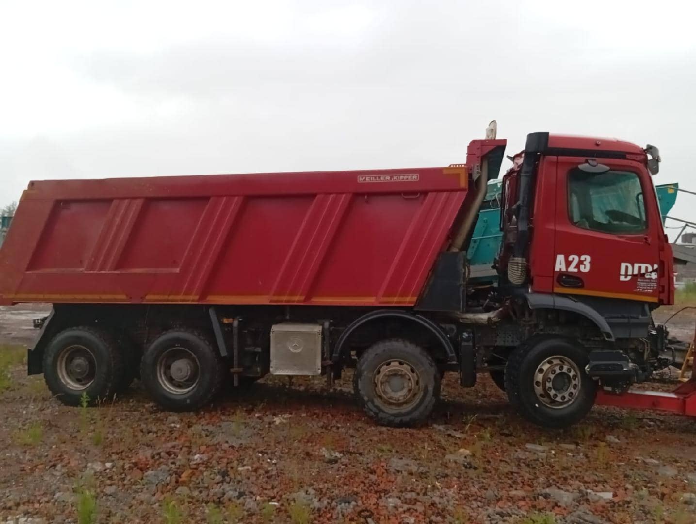 Mercedes-Benz Arocs 4145 K ,  214 500 км, 2021 года
