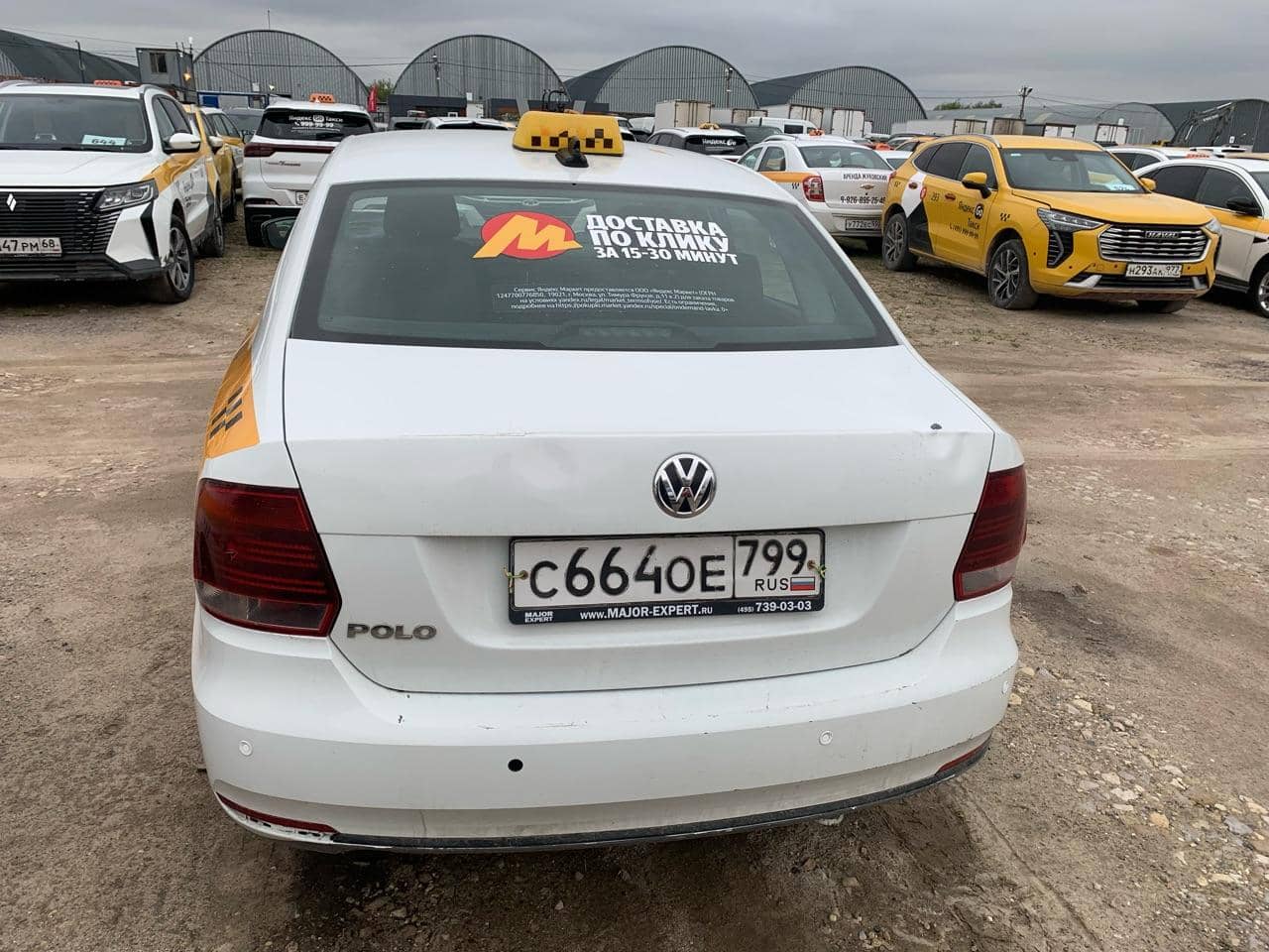 Volkswagen Polo,  177 533 км, 2019 года в лизинг