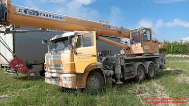 ГАЛИЧАНИН КС-55713-1В-4 KAMAZ-65115 (6х4) (Е5) г/п 25т. стрела 31м. (ОВОИД)