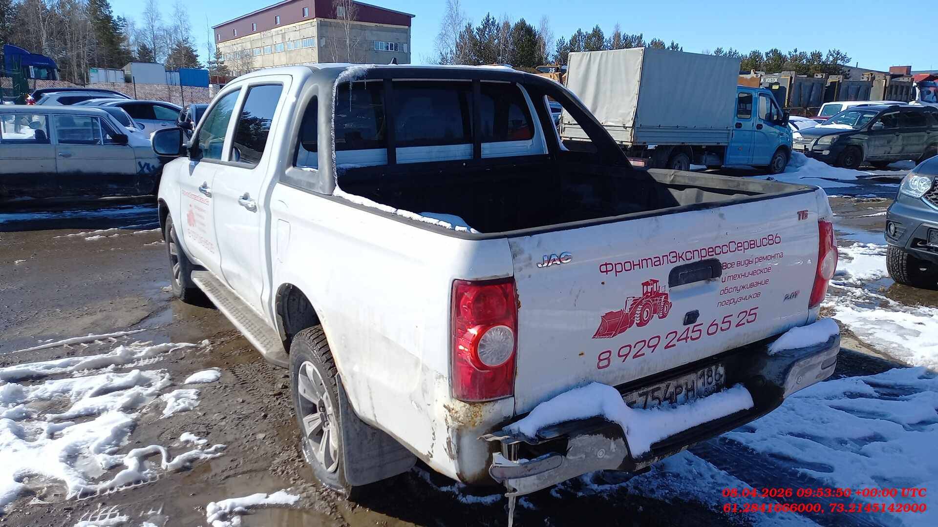 JAC T6,  165 570 км, 2022 года