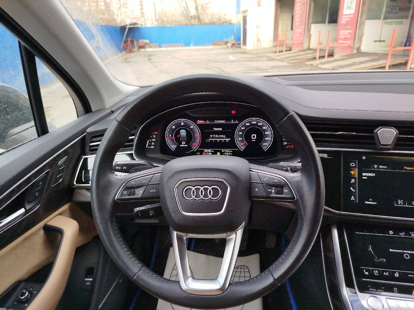 Audi Q7,  89 368 км, 2020 года в лизинг