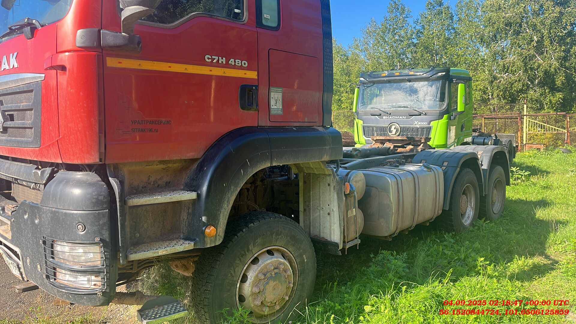 Sitrak ZZ4406V395ME 6x6,  85 255 км, 2023 года в лизинг