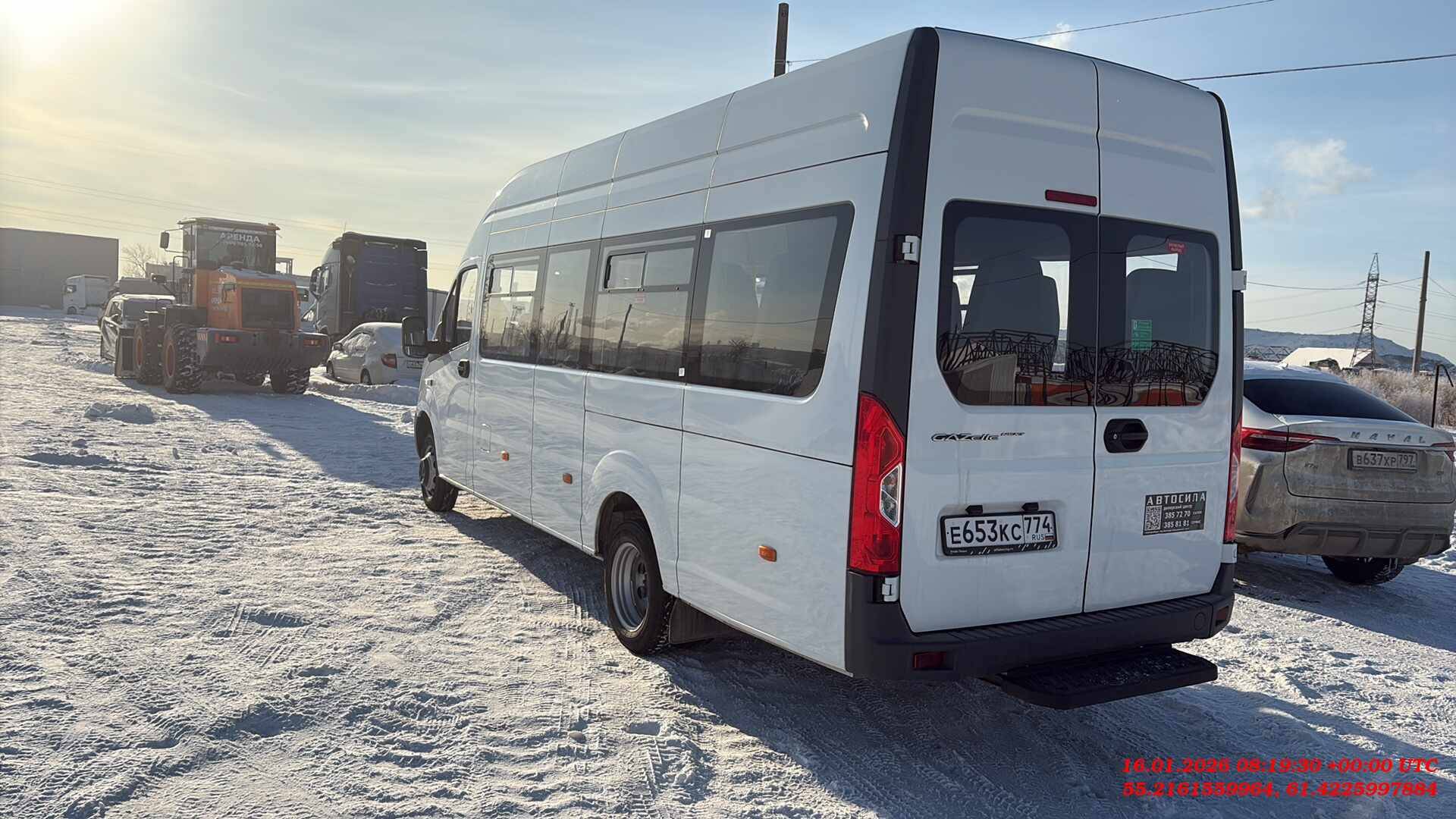 ГАЗ ГАЗель NEXT A65R52 19+3+1,  20 923 км, 2024 года в лизинг