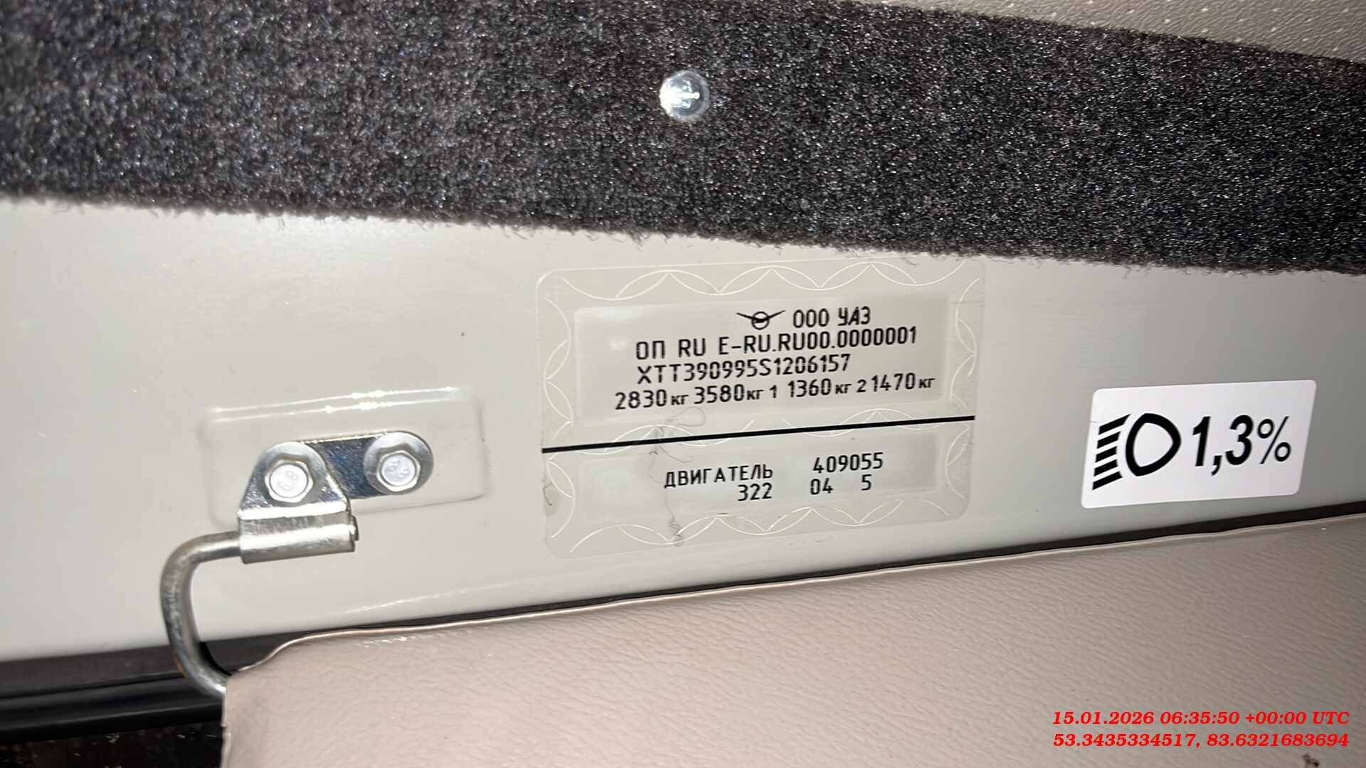 УАЗ 3909 Комби,  32 123 км, 2024 года в лизинг