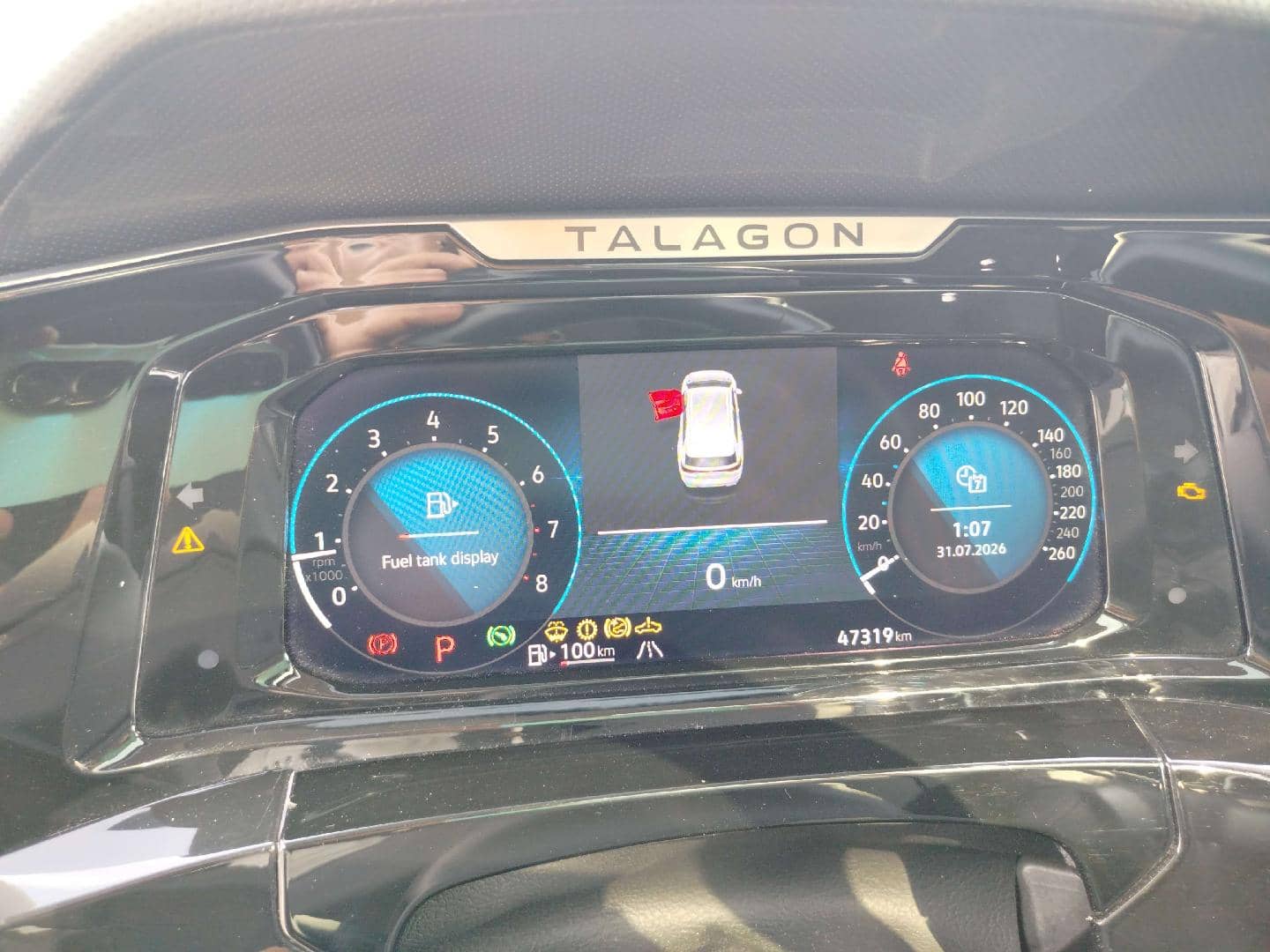 Volkswagen Talagon,  47 319 км, 2023 года в лизинг