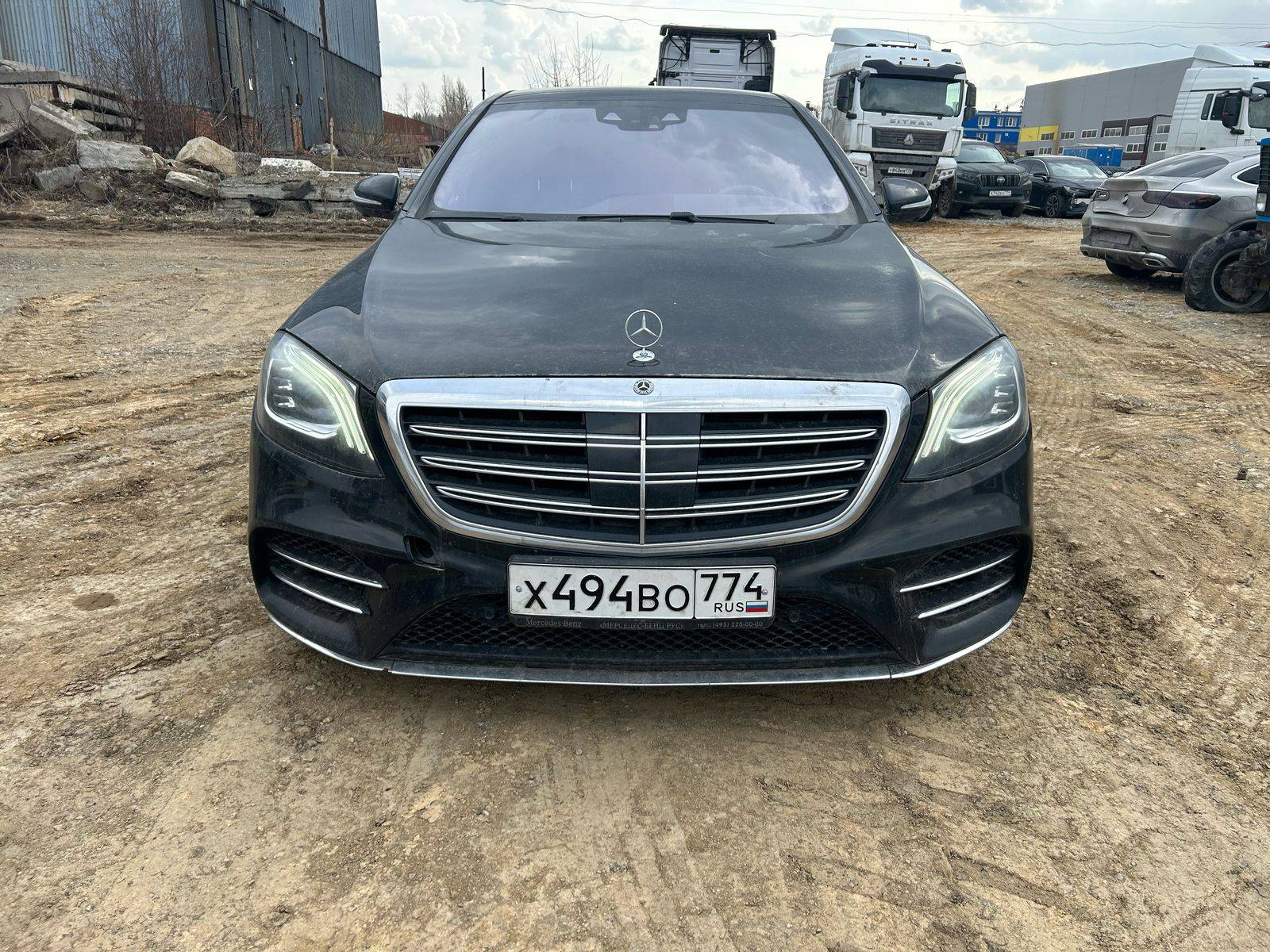 Mercedes-Benz S седан,  157 023 км, 2018 года в лизинг