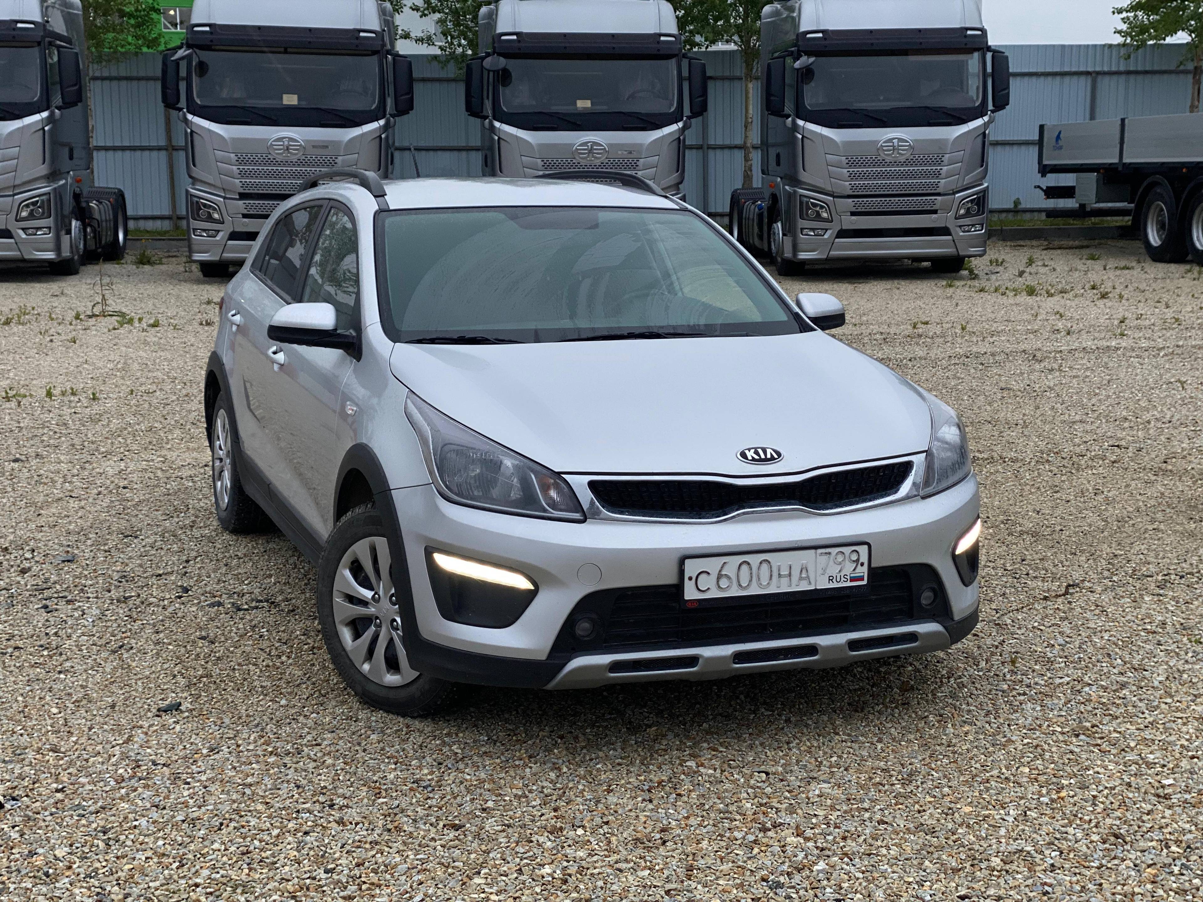 KIA Rio,  99 137 км, 2018 года в лизинг