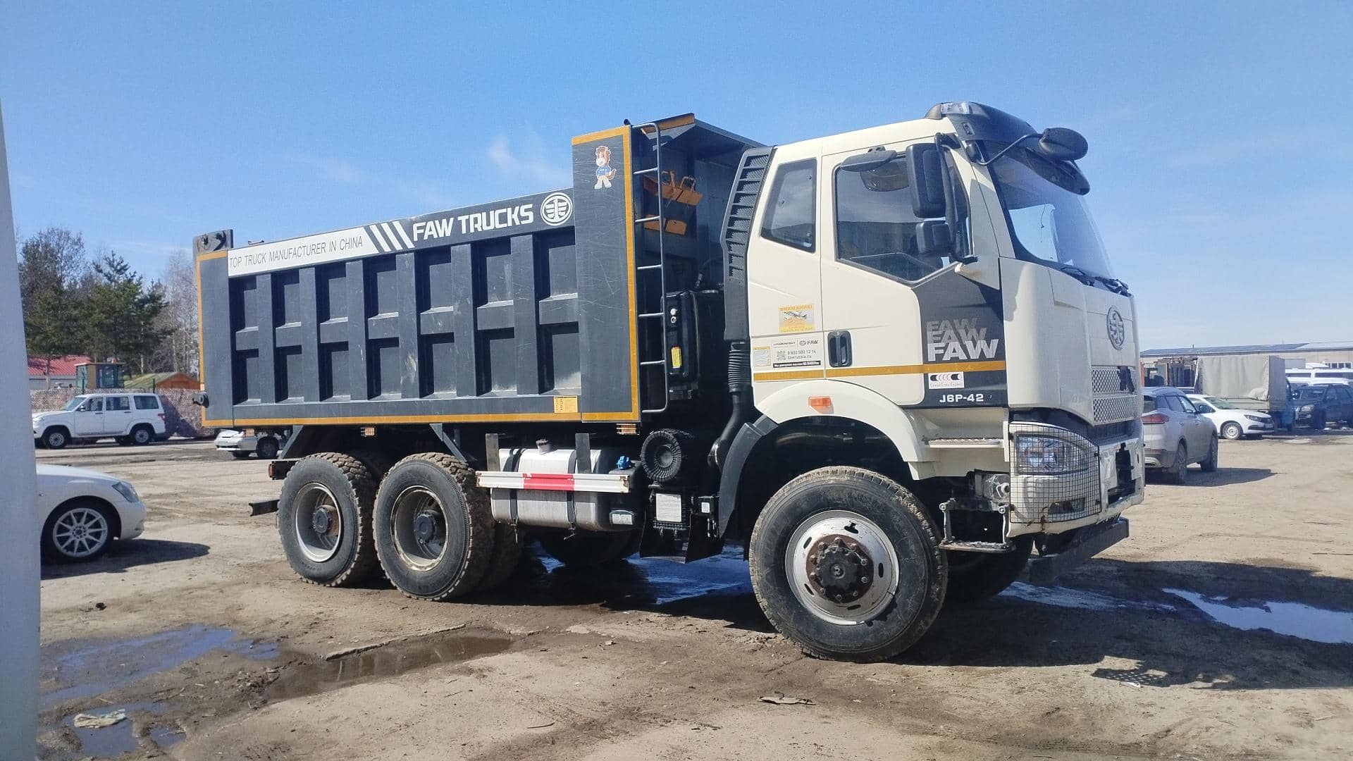 FAW CA3250P66K24L1TE5 6x6,  160 000 км, 2023 года