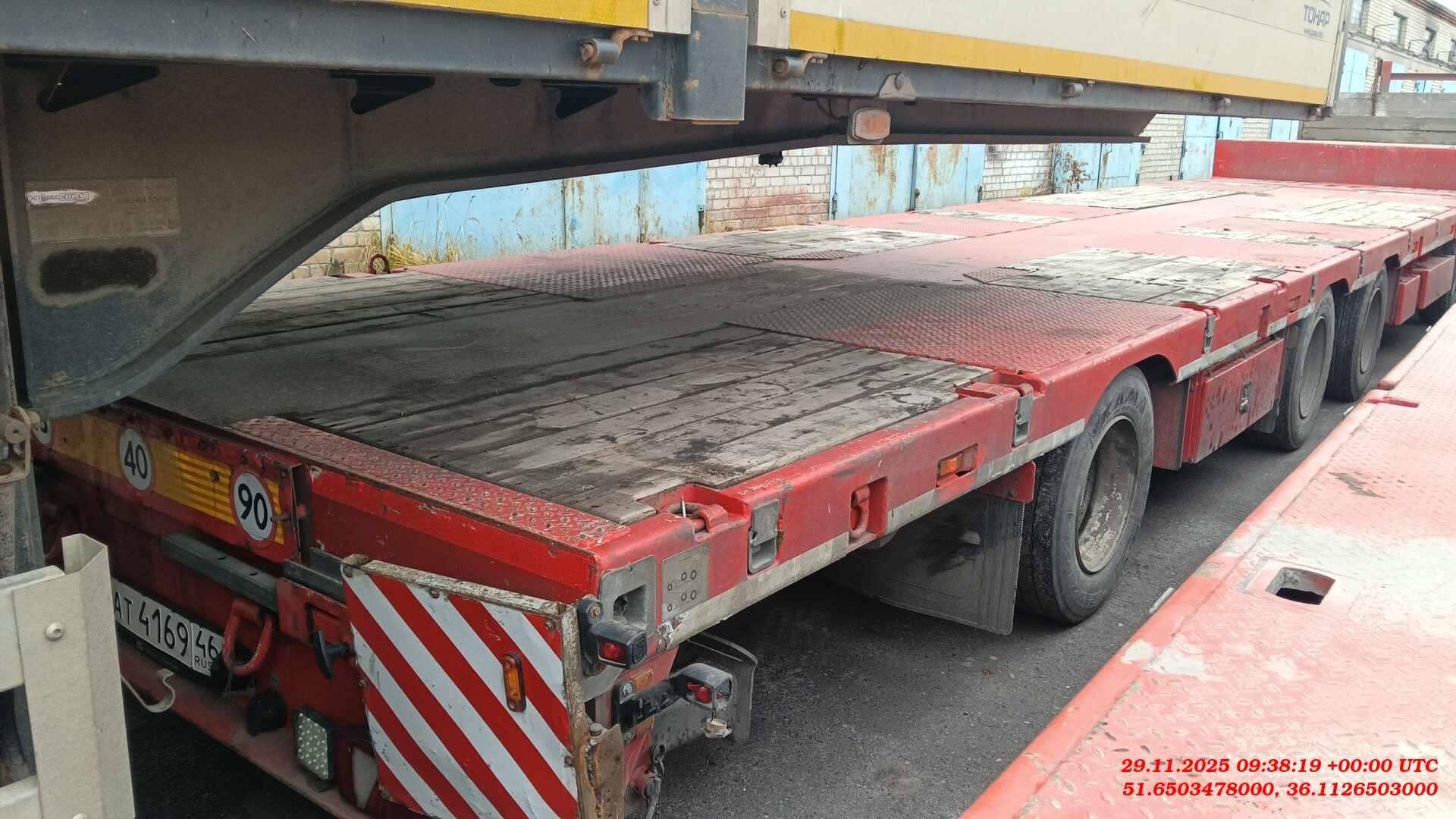 Тверьстроймаш Низкорамный раздвижной полуприцеп 993941-LE35, 2022 года в лизинг