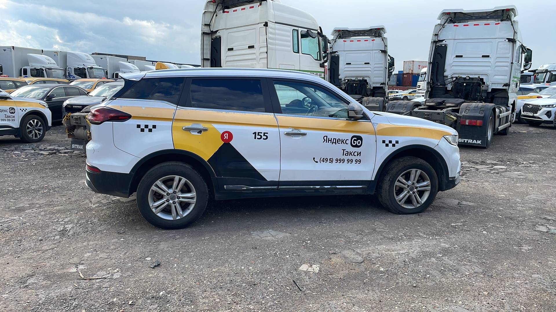 Geely Atlas Pro,  164 090 км, 2023 года в лизинг