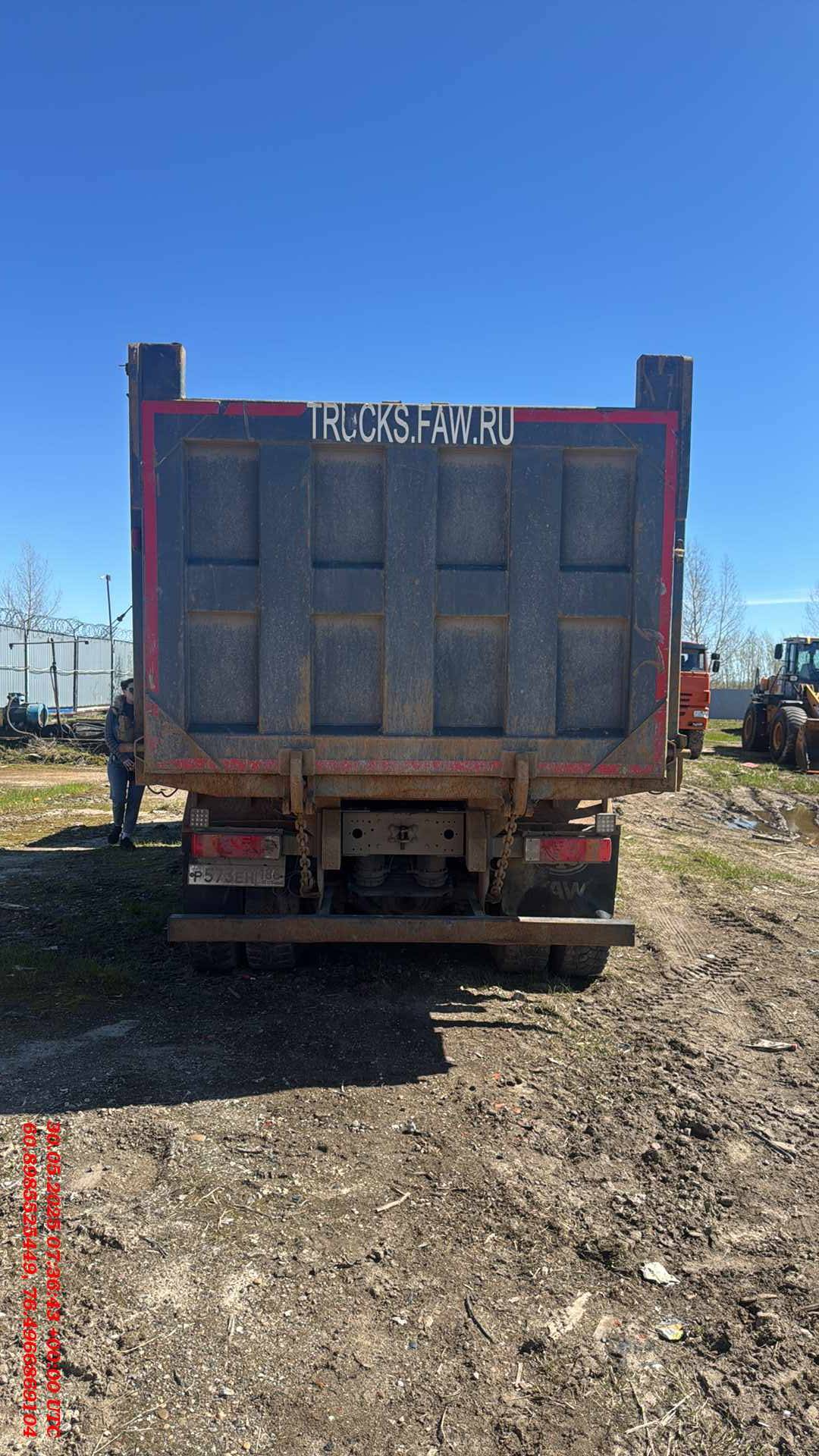 FAW CA3250P66K24L1TE5 6x6,  89 000 км, 2023 года в лизинг