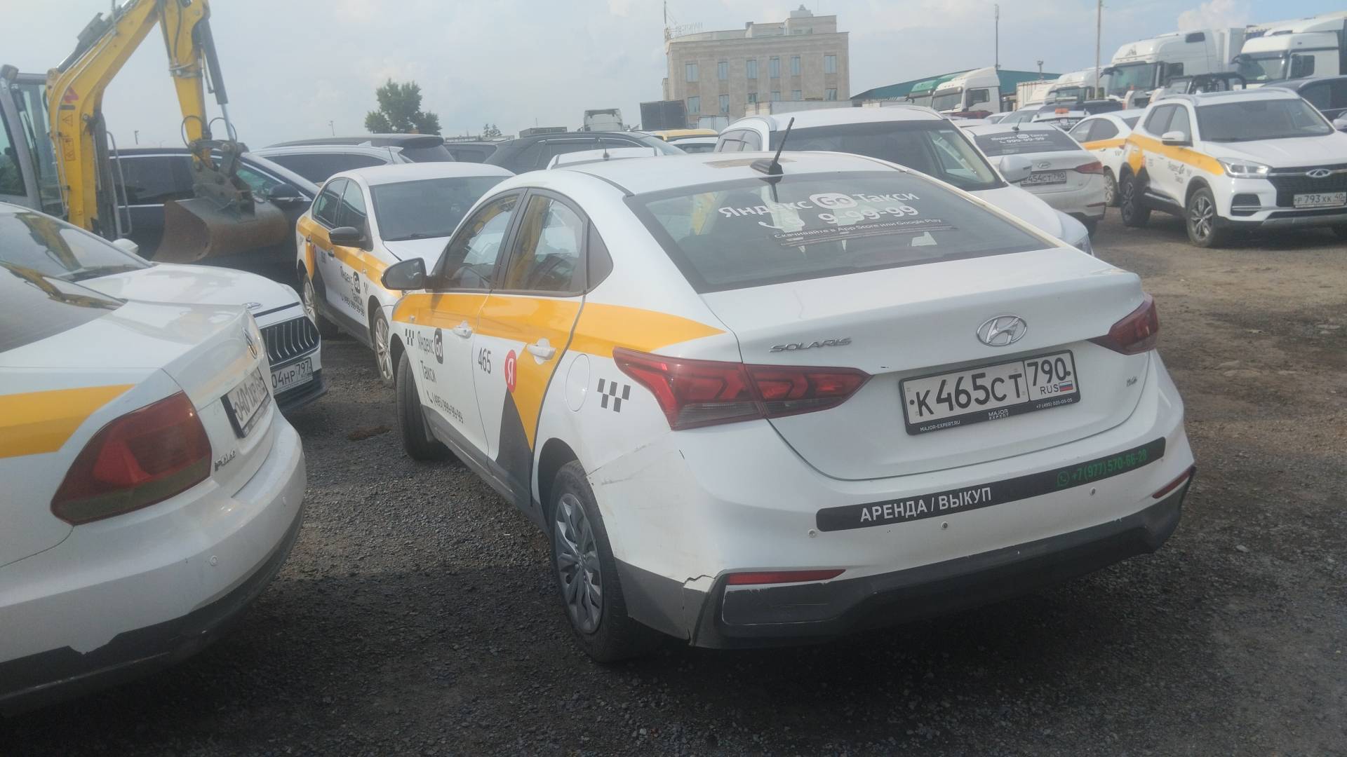 Hyundai Solaris,  262 533 км, 2019 года в лизинг