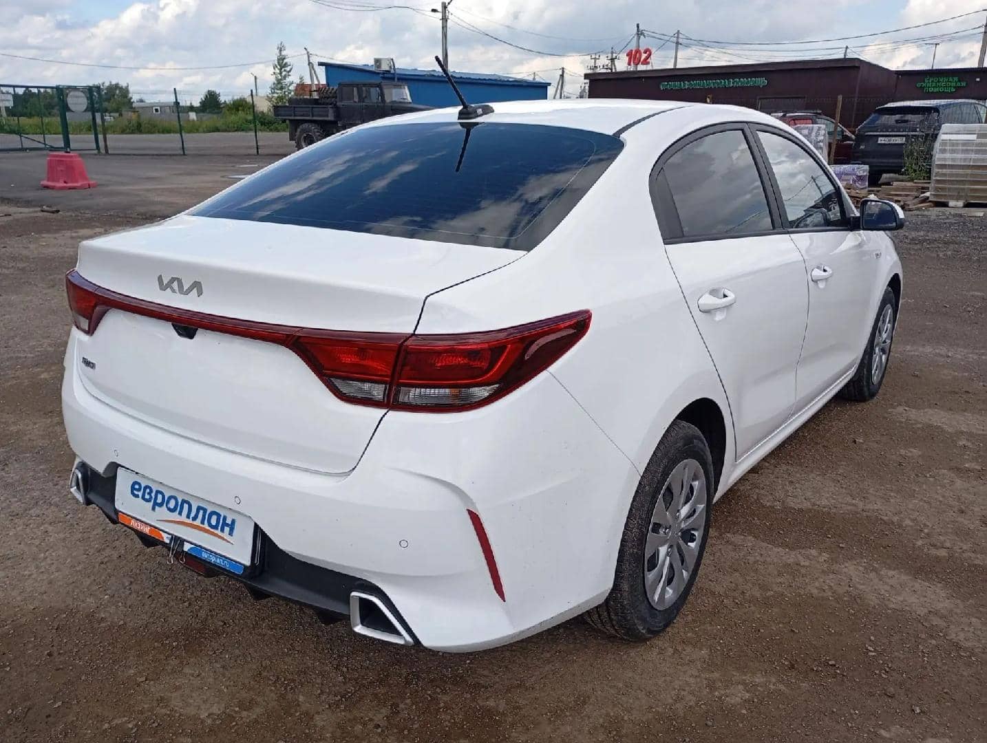 KIA Rio,  97 190 км, 2022 года в лизинг