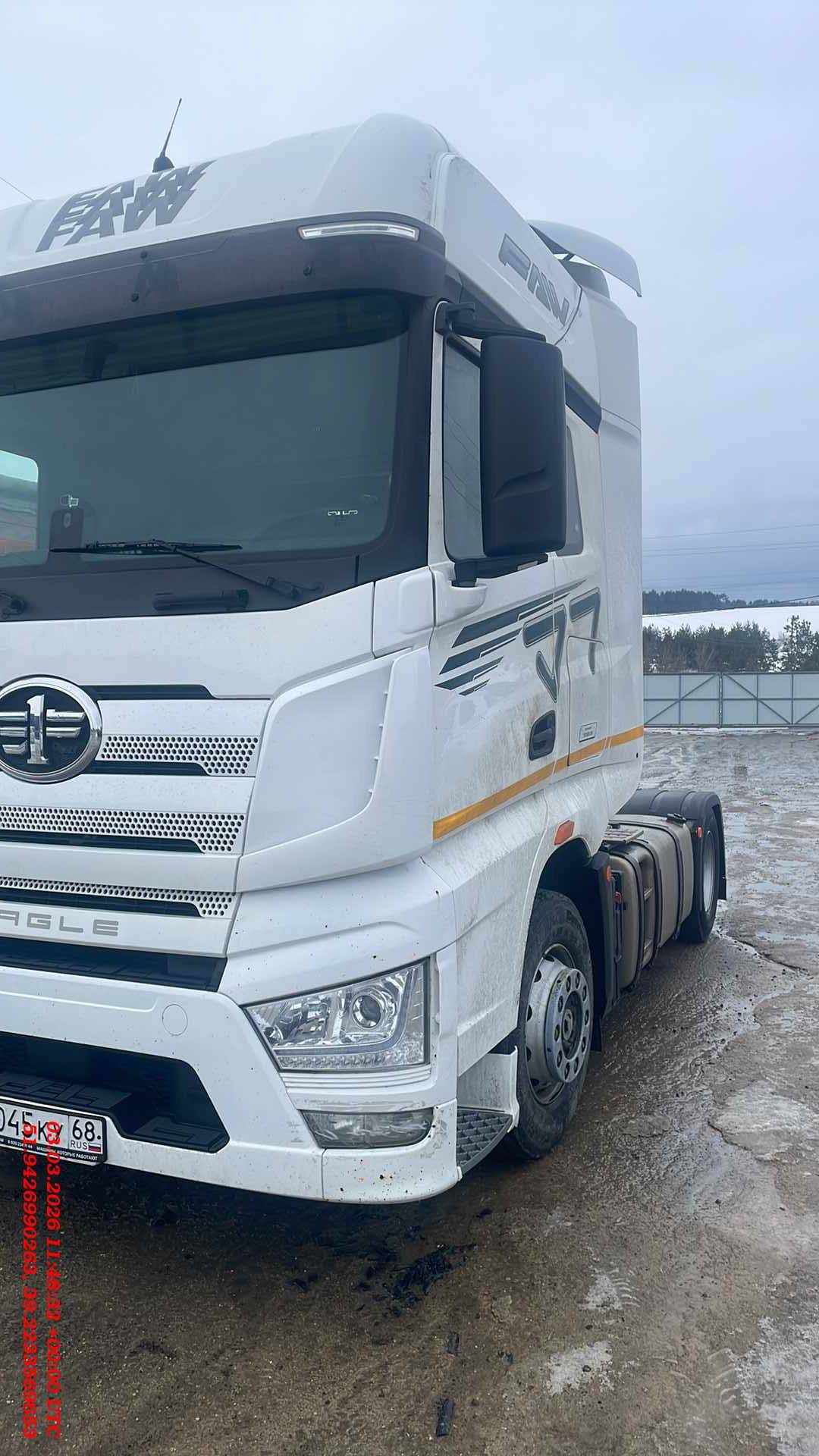 FAW CA4180P77K25E5 4x2,  351 391 км, 2023 года в лизинг