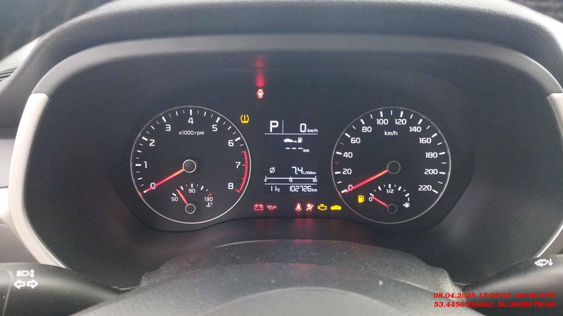 KIA Rio,  102 726 км, 2021 года в лизинг