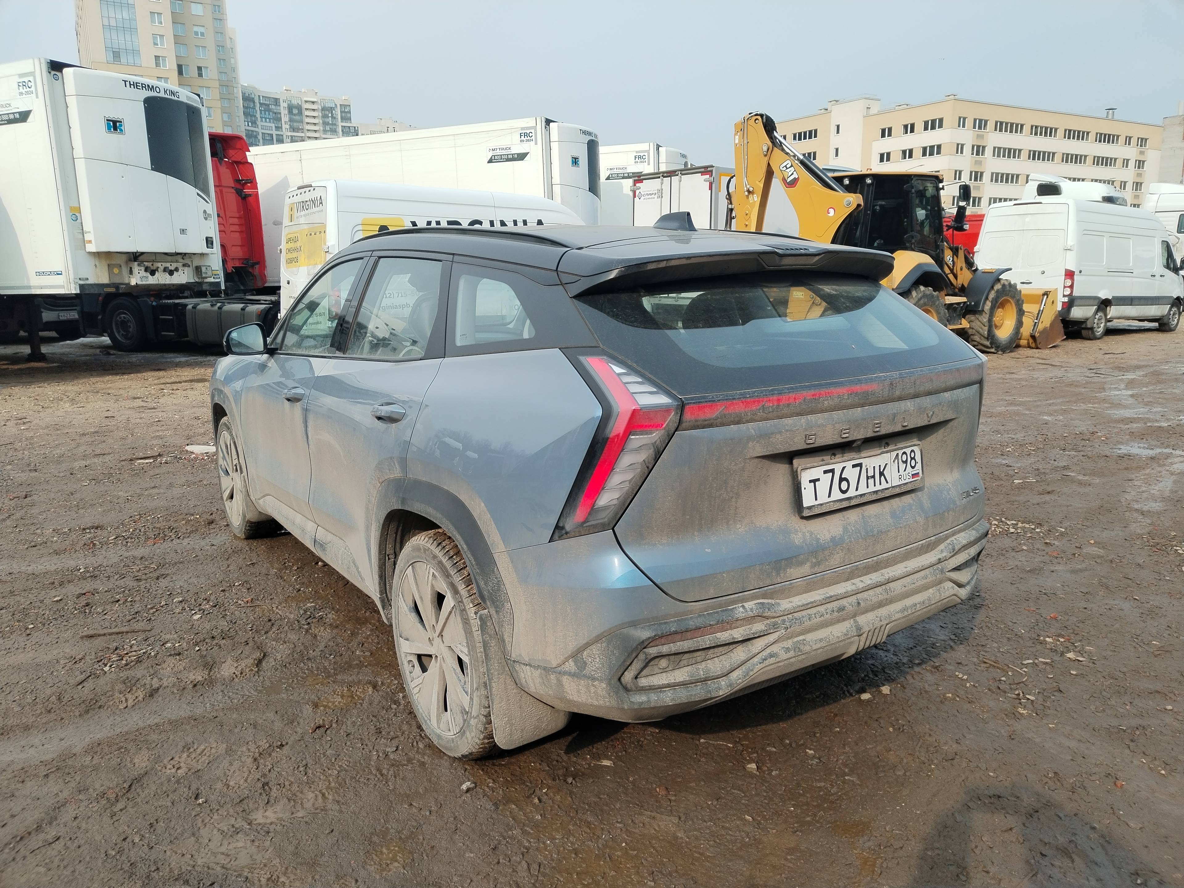 Geely Atlas,  8 844 км, 2024 года в лизинг