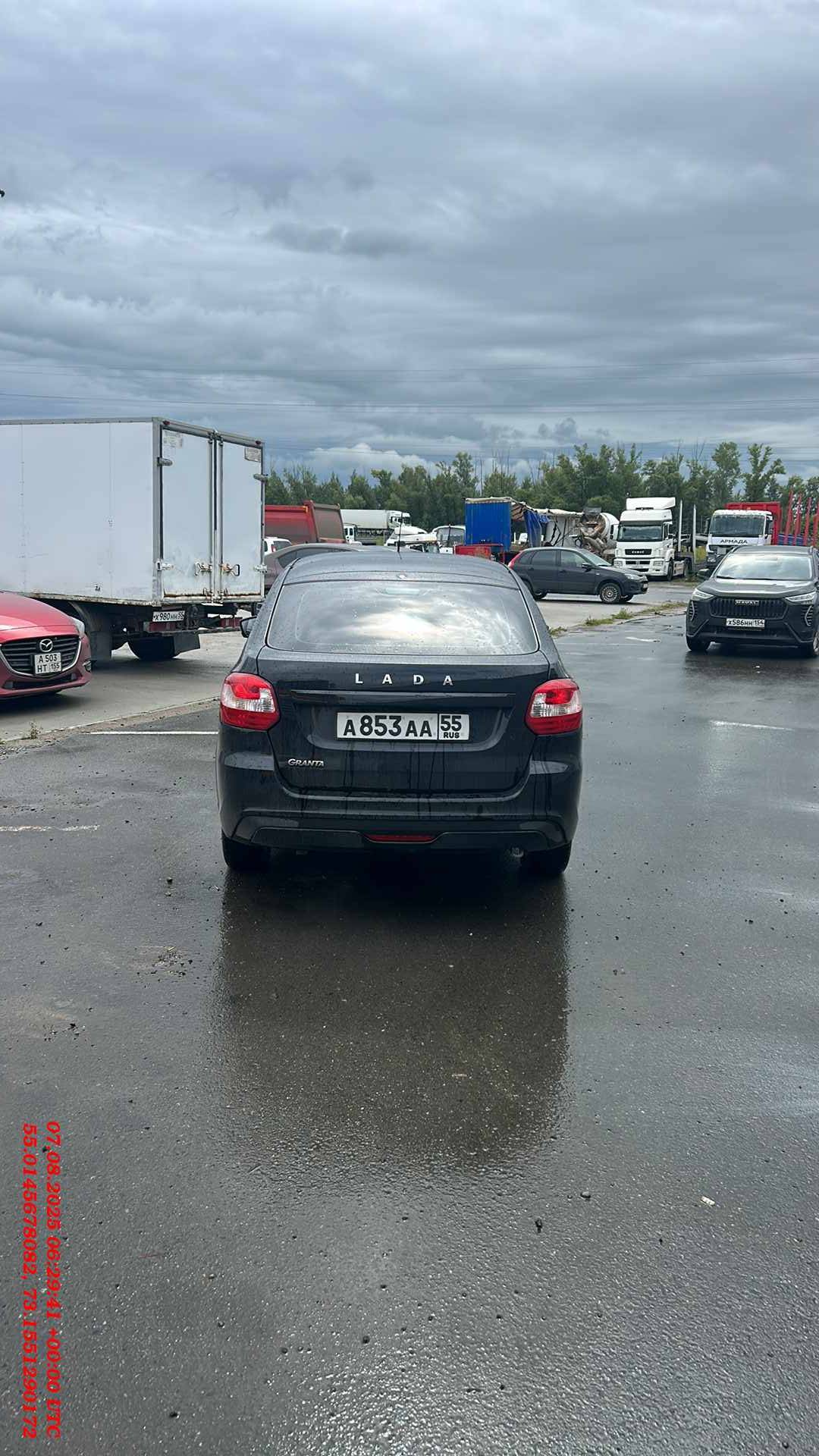 Lada Granta лифтбек,  57 612 км, 2023 года в лизинг