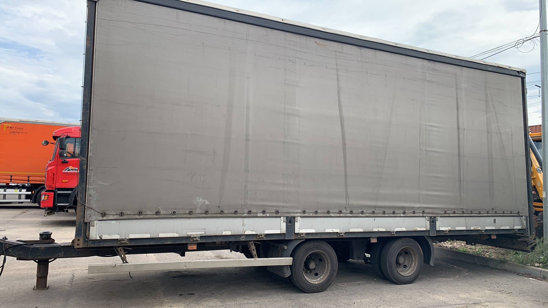 Камский завод ТрансМаш Шторный 870610, 2019 года в лизинг