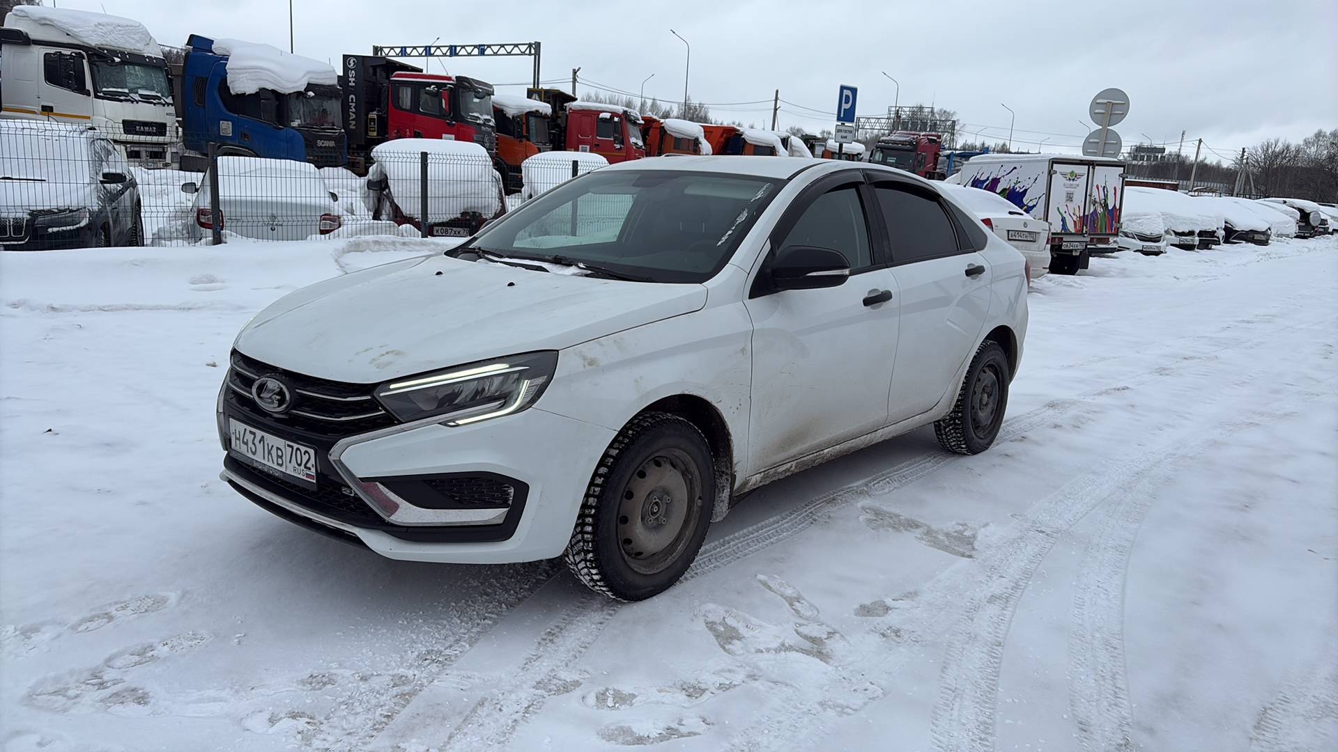 Lada Vesta седан,  73 878 км, 2024 года в лизинг