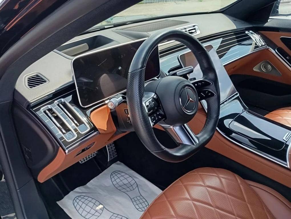 Mercedes-Benz S седан,  75 809 км, 2021 года в лизинг
