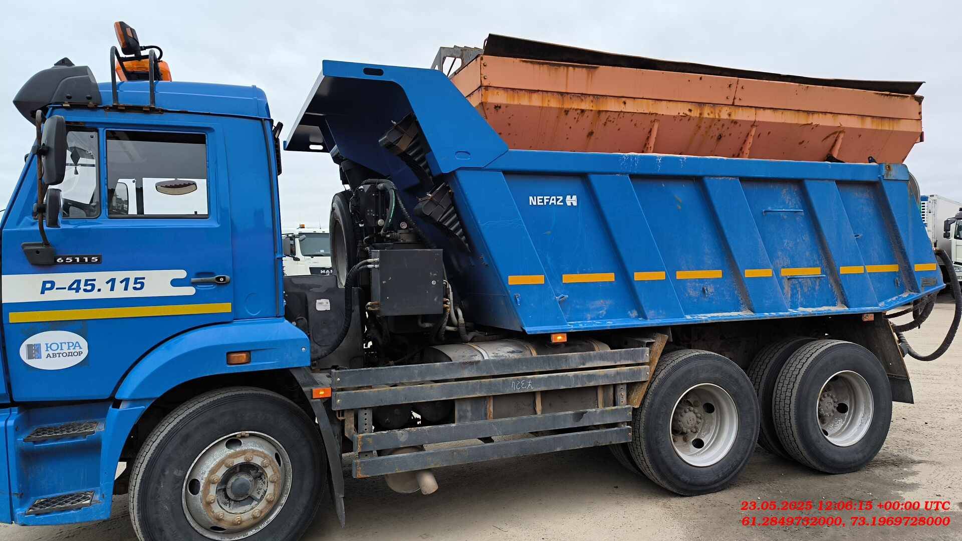 КАМАЗ 65115-50(E5),  55 571 км, 2023 года в лизинг